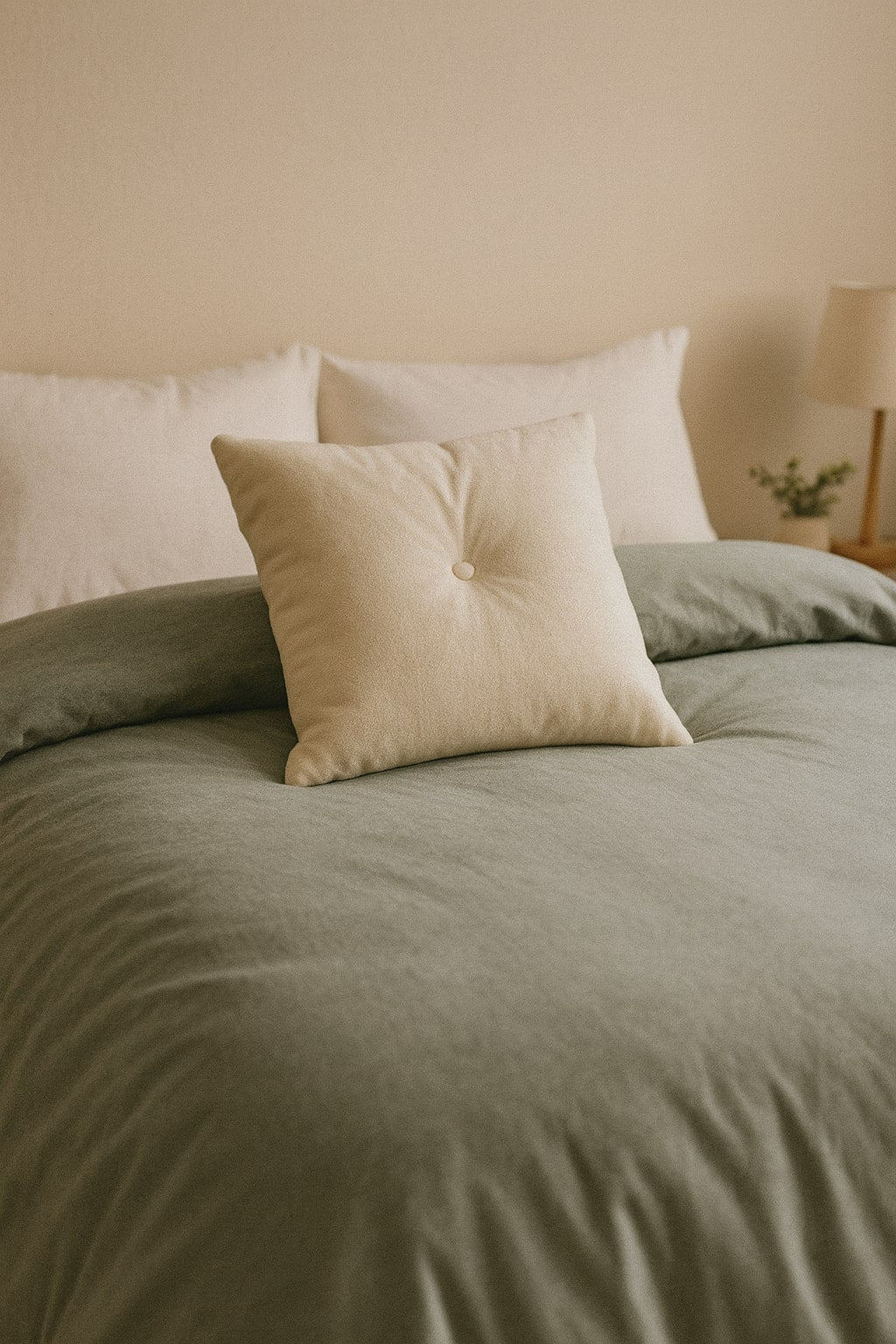 Combo Salvia: Plumón + Duvet Cover + Juego de Sábanas + Cojín REGALO + ENVÍO GRATIS