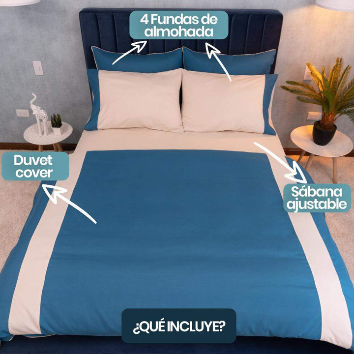 Duvet Cover Joy Blue