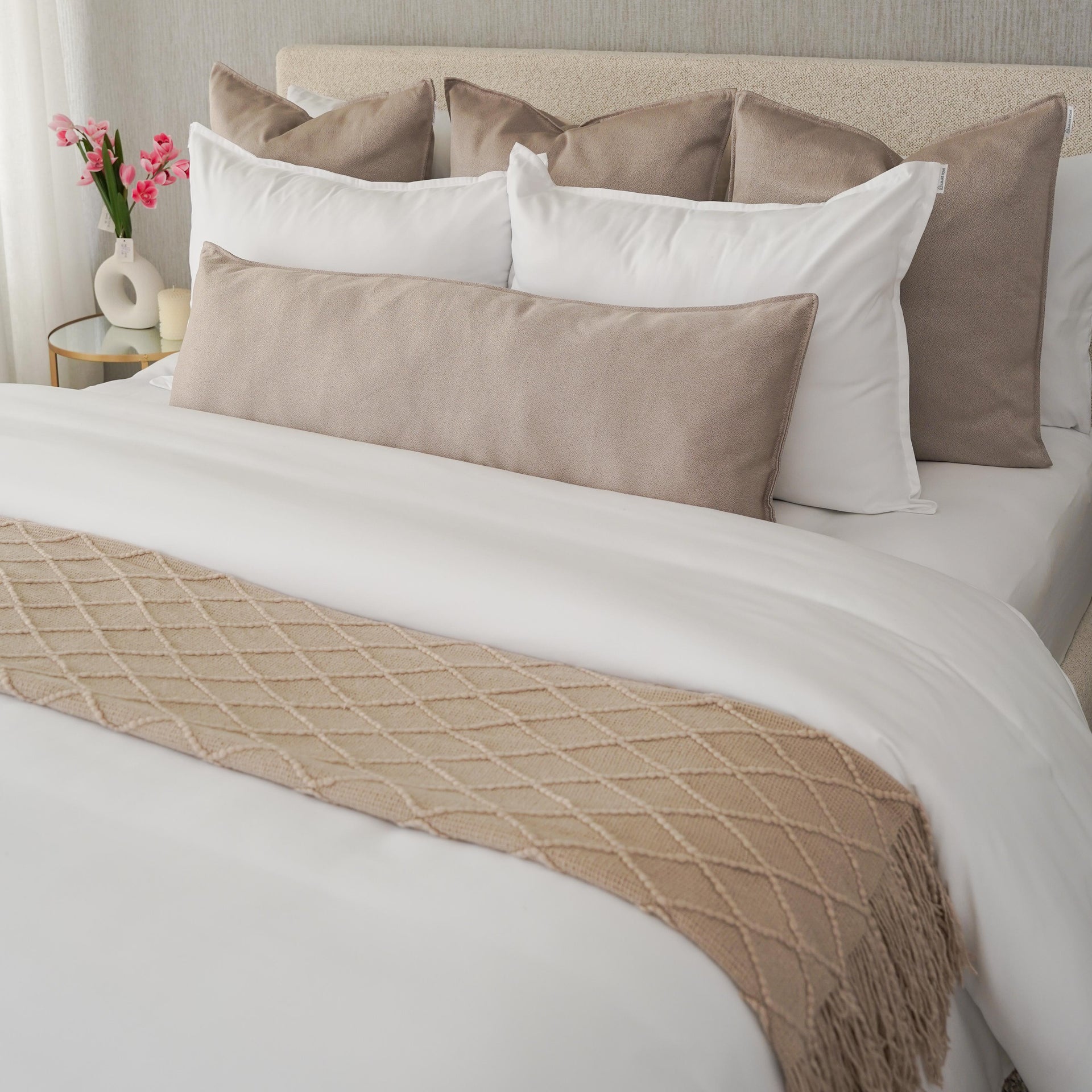 Riñonera Taupe 70 cm x 35 cm - Colección Puebla