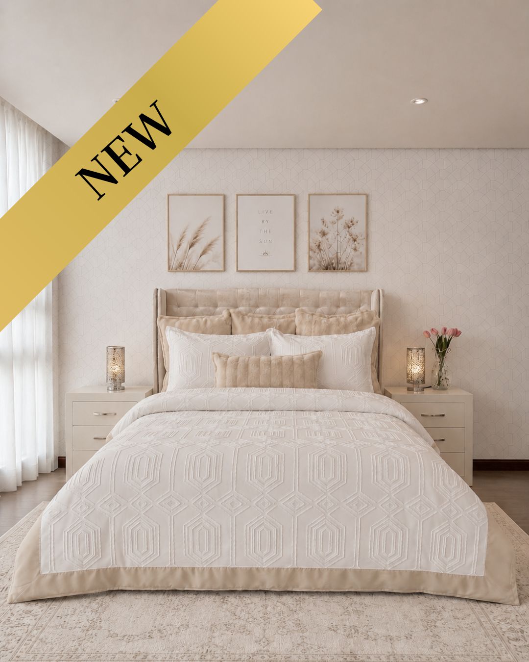 Set - Duvet Cover Marfil - Colección Dolce Vita