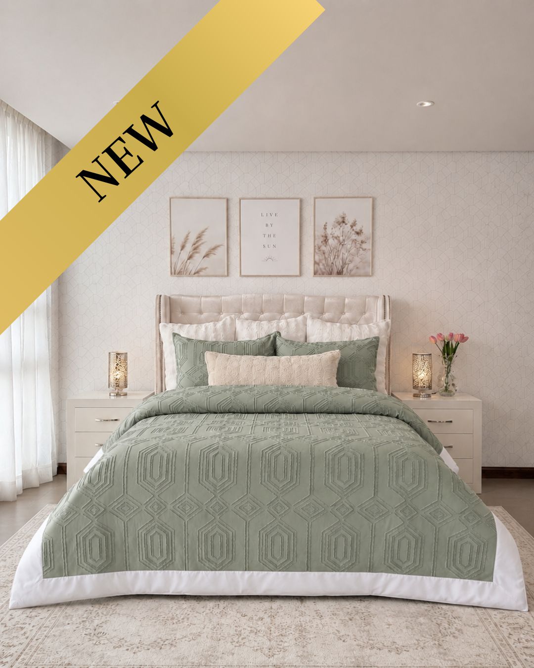 Set - Duvet Cover Salvia- Colección Dolce Vita
