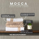 Set Duvet Cover Mocca + Envío Gratis - Colección Capri