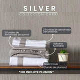 Set Duvet Cover Silver + Envío Gratis - Colección Capri
