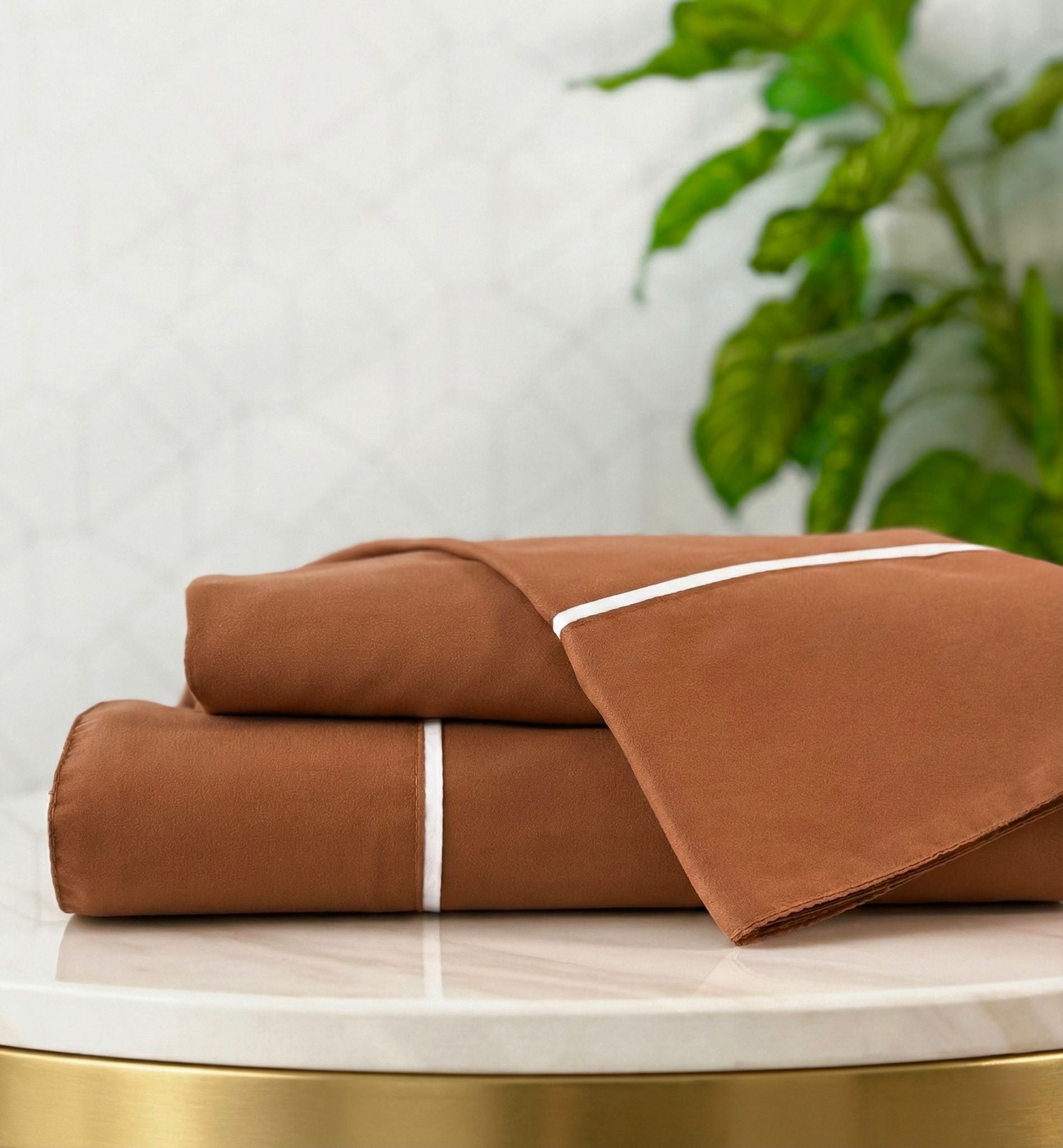 Juego de Sábanas Terracota- Colección Terra