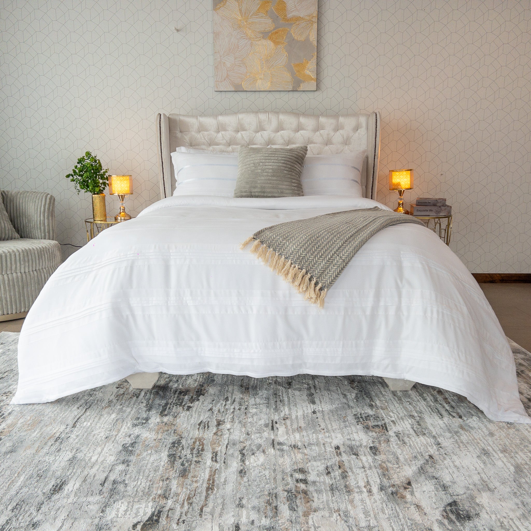 Set Duvet Cover Blanco - Armonia
