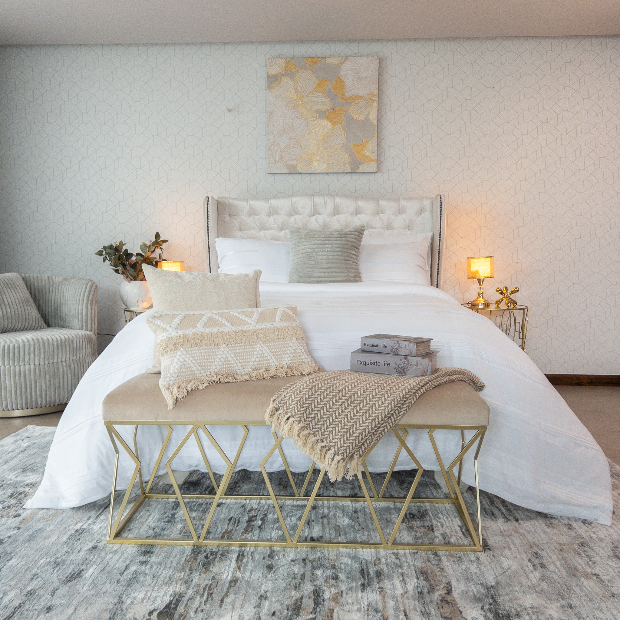 Set Duvet Cover Blanco - Armonia