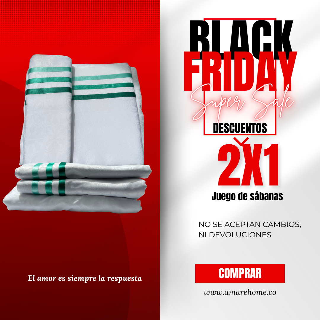 Outlet Juego de Cama 300 Hilos Bella Maria Cintas Verde