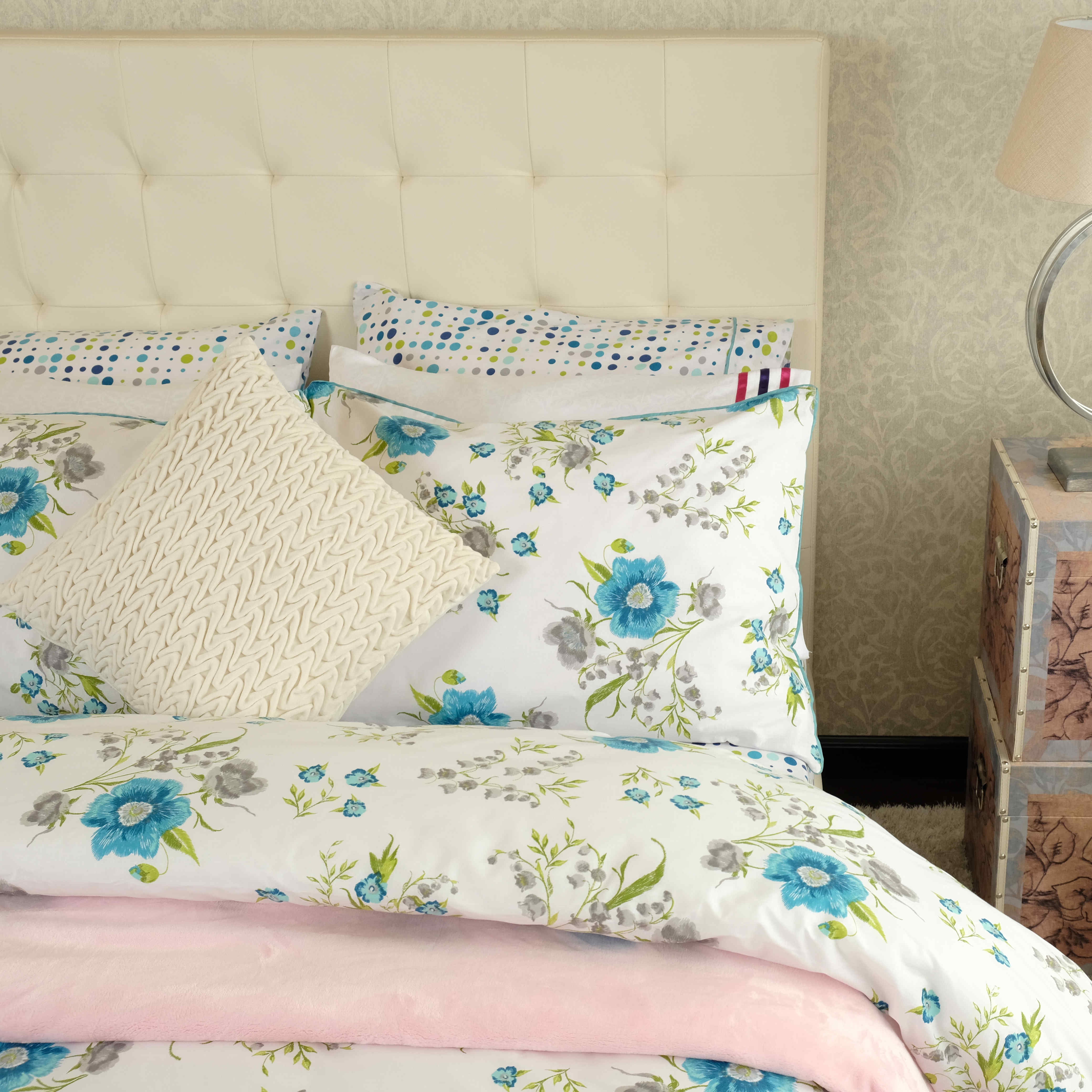 Turquoise Sofia Duvet Cover Set