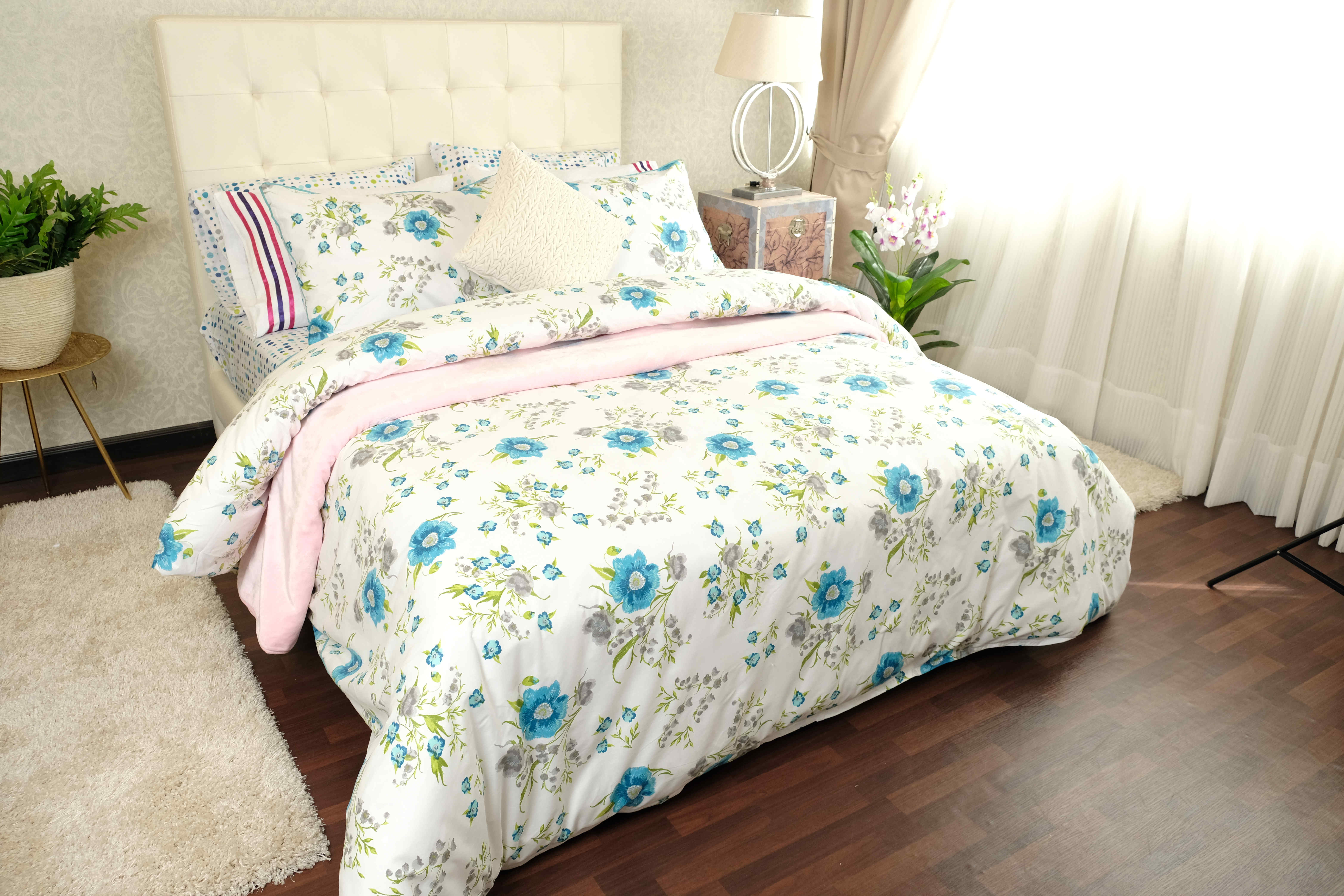 Turquoise Sofia Duvet Cover Set