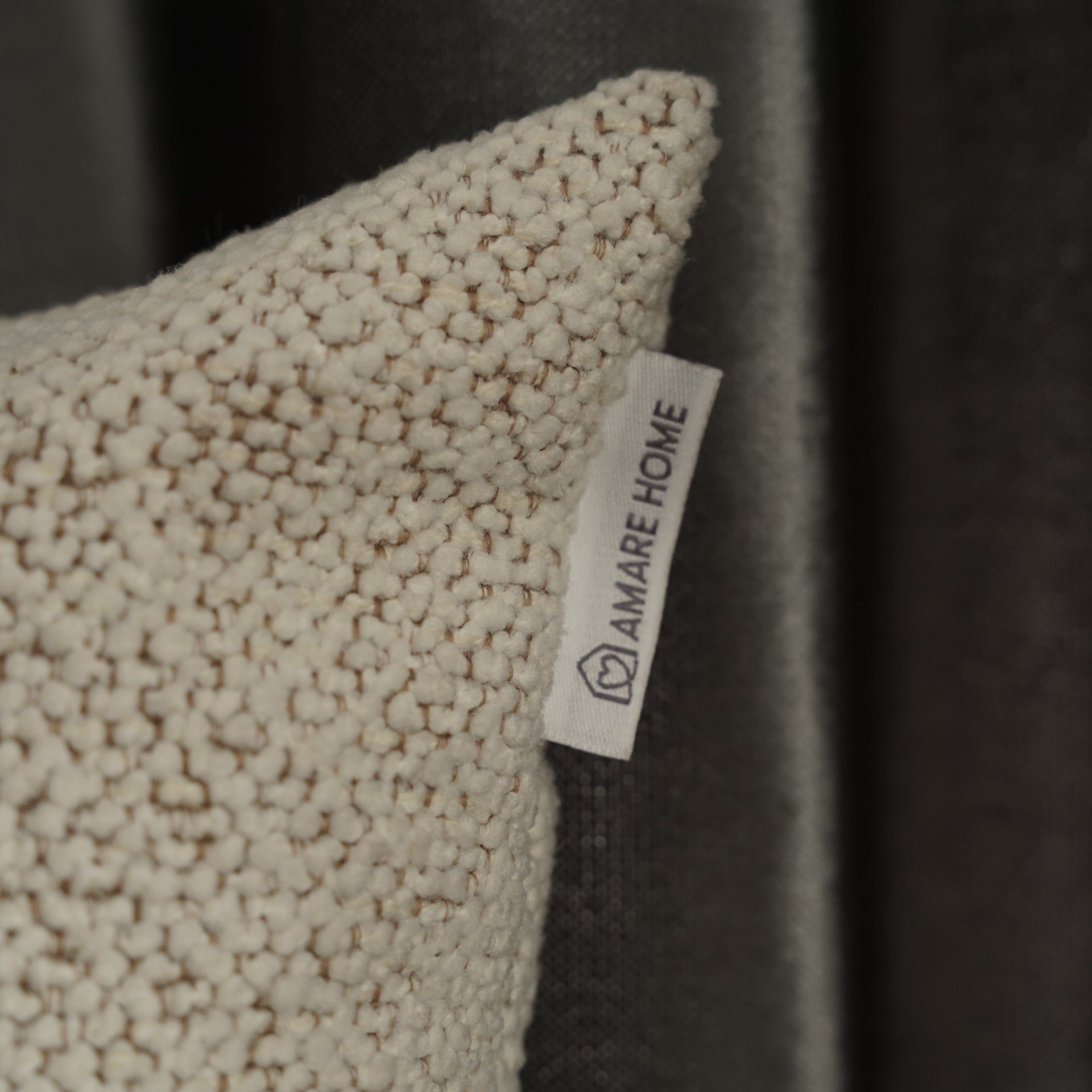 Cojín Manhattan Marfil 45 cm x 45 cm - Colección Prestige