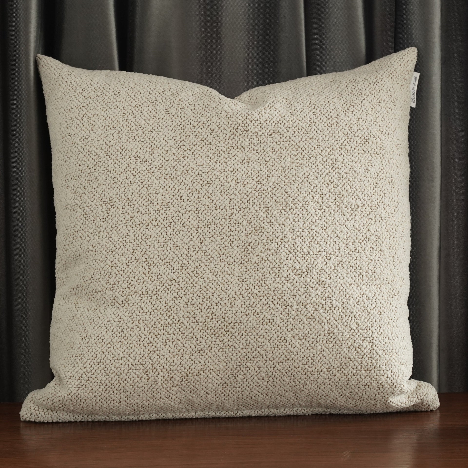 Cojín Manhattan Marfil 45 cm x 45 cm - Colección Prestige