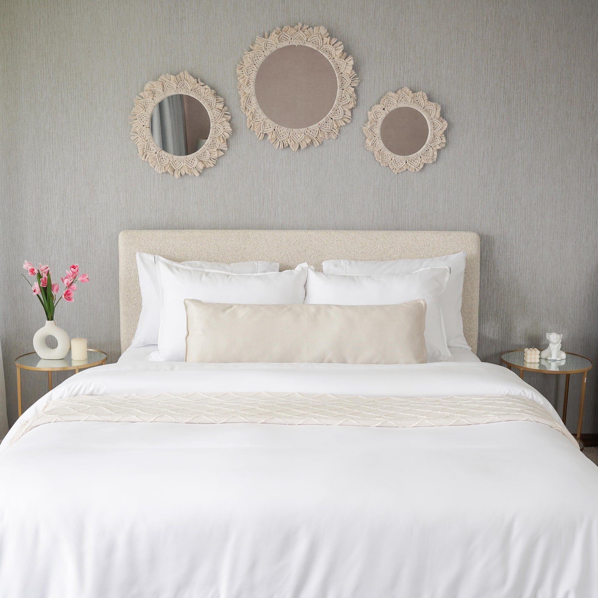 Riñonera Marfil 100 cm x 35 cm - Colección Puebla