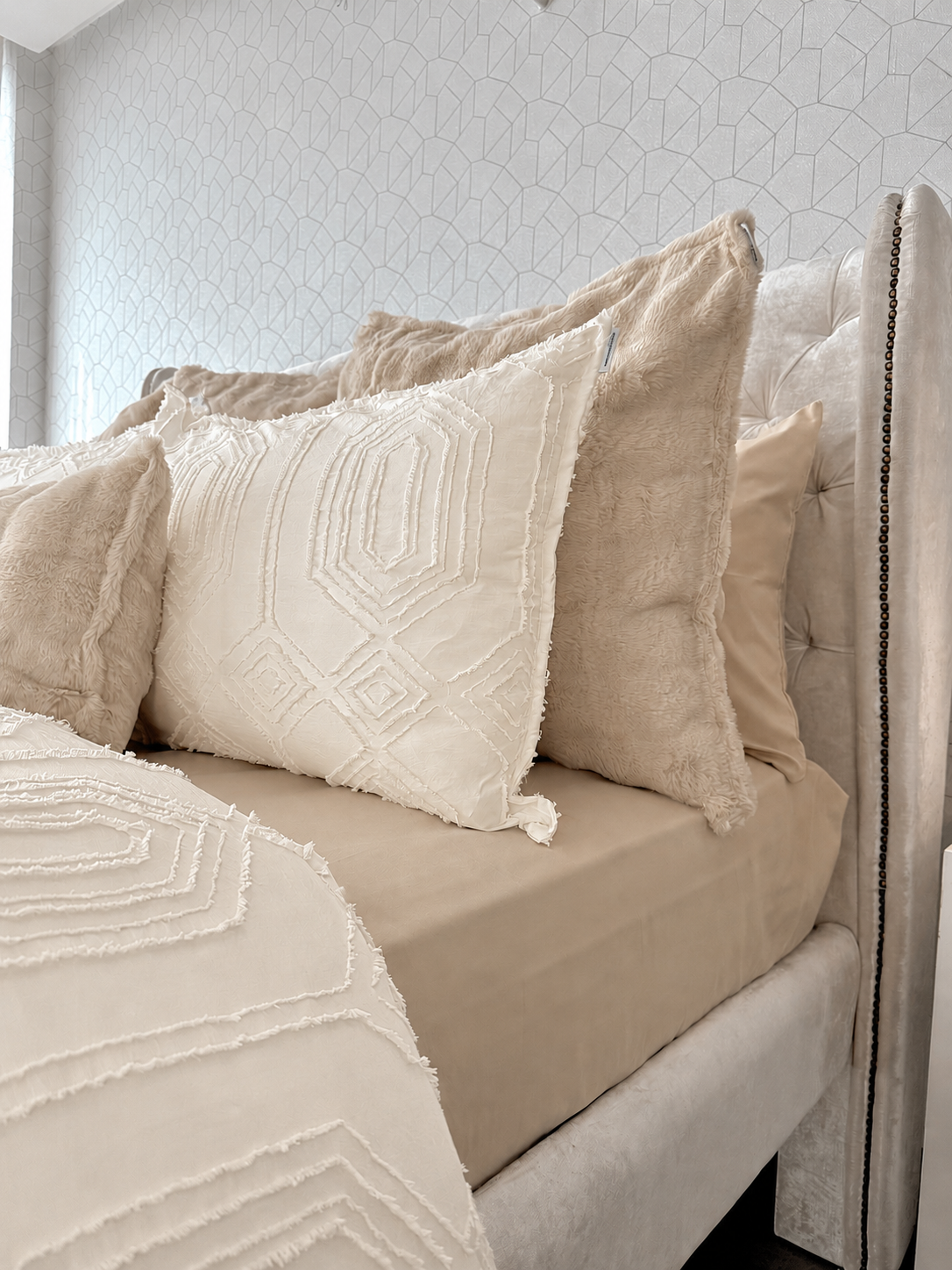 Set - Duvet Cover Marfil - Colección Dolce Vita