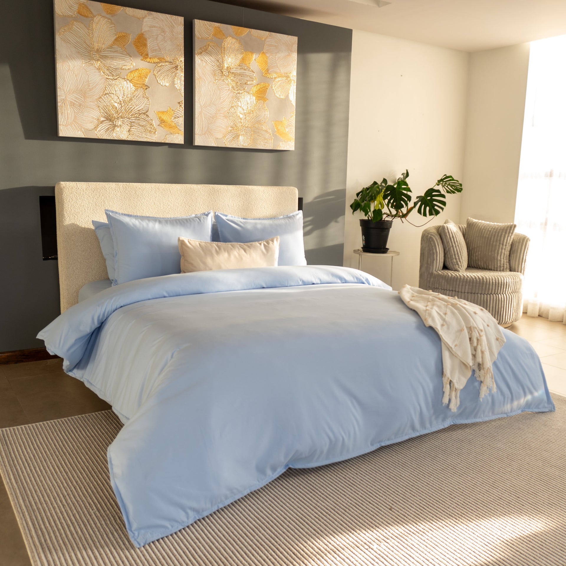 Duvet Cover Celeste - Colección Pastello