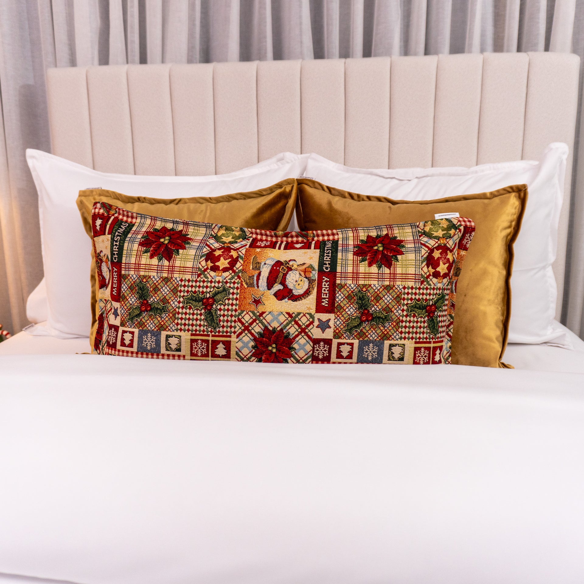 NEW Cojín Navideño Gold Colección Navideña