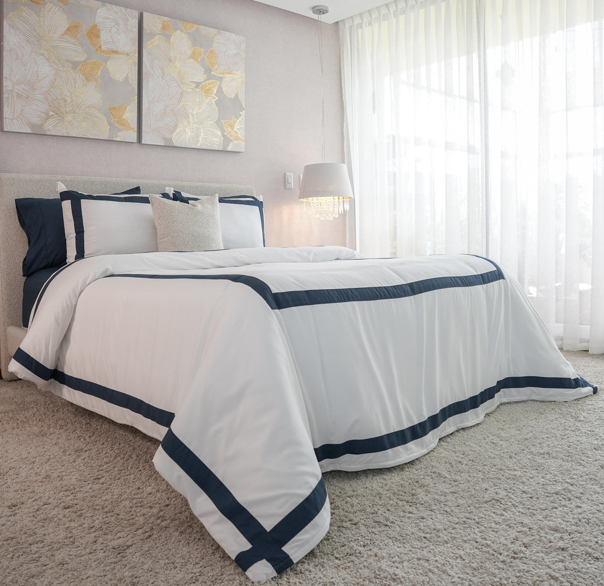 Set Duvet Cover Blue  + Envío Gratis - Colección Capri