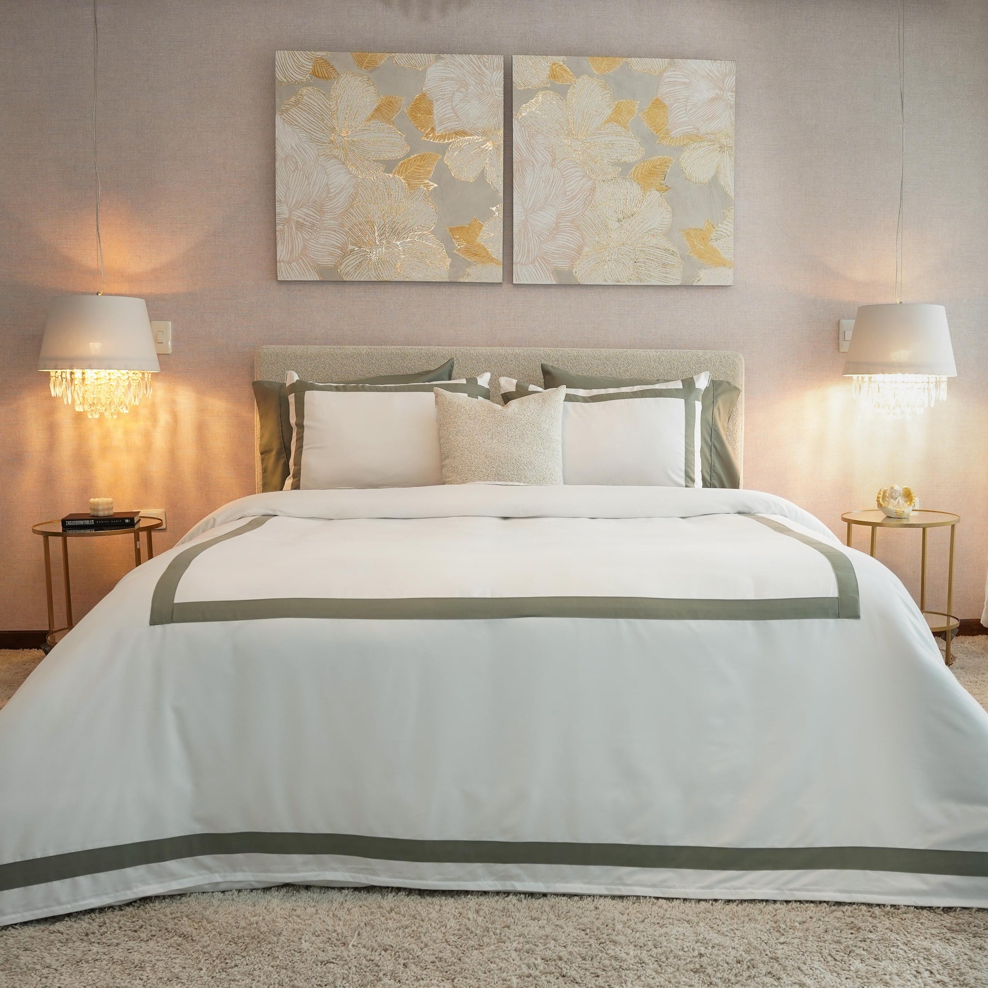 Set Duvet Cover Salvia + Envío Gratis - Colección Capri