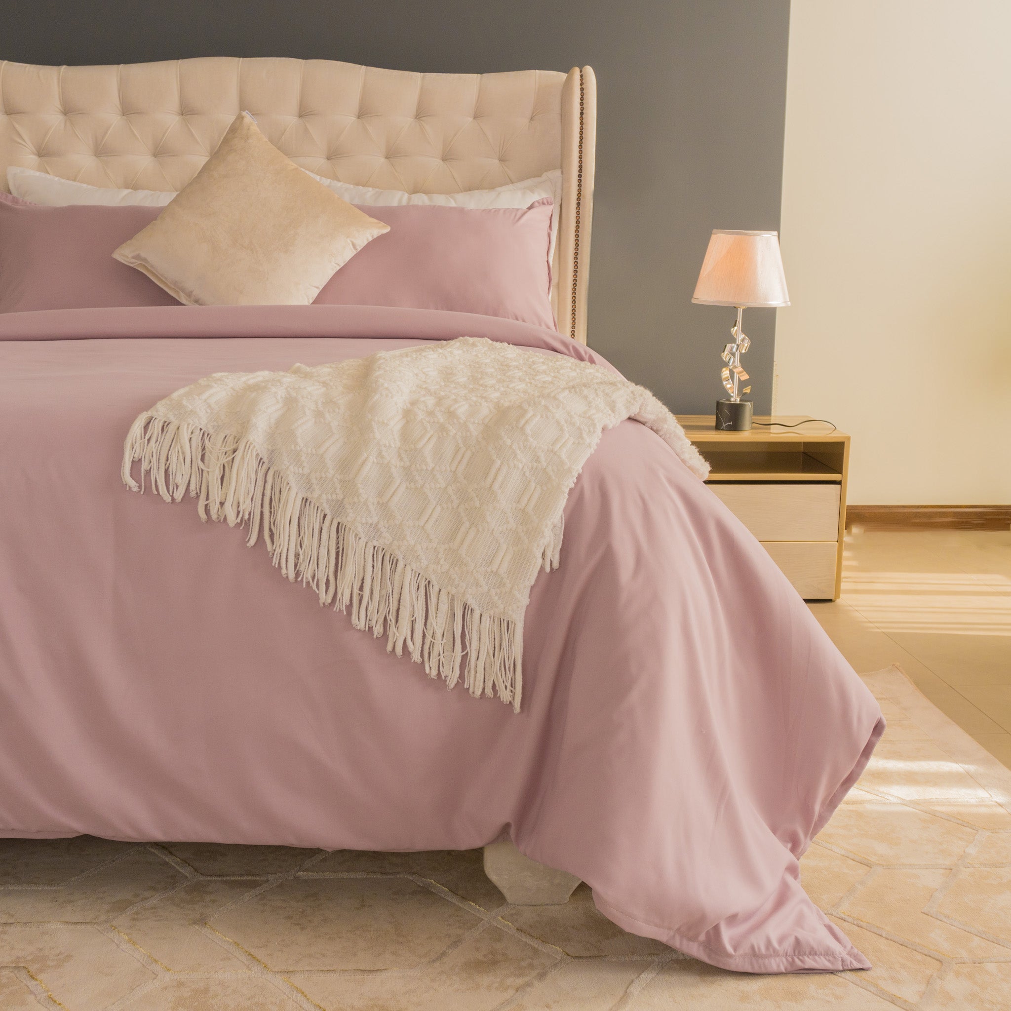 Duvet cover Malva- Coleccion Pastello