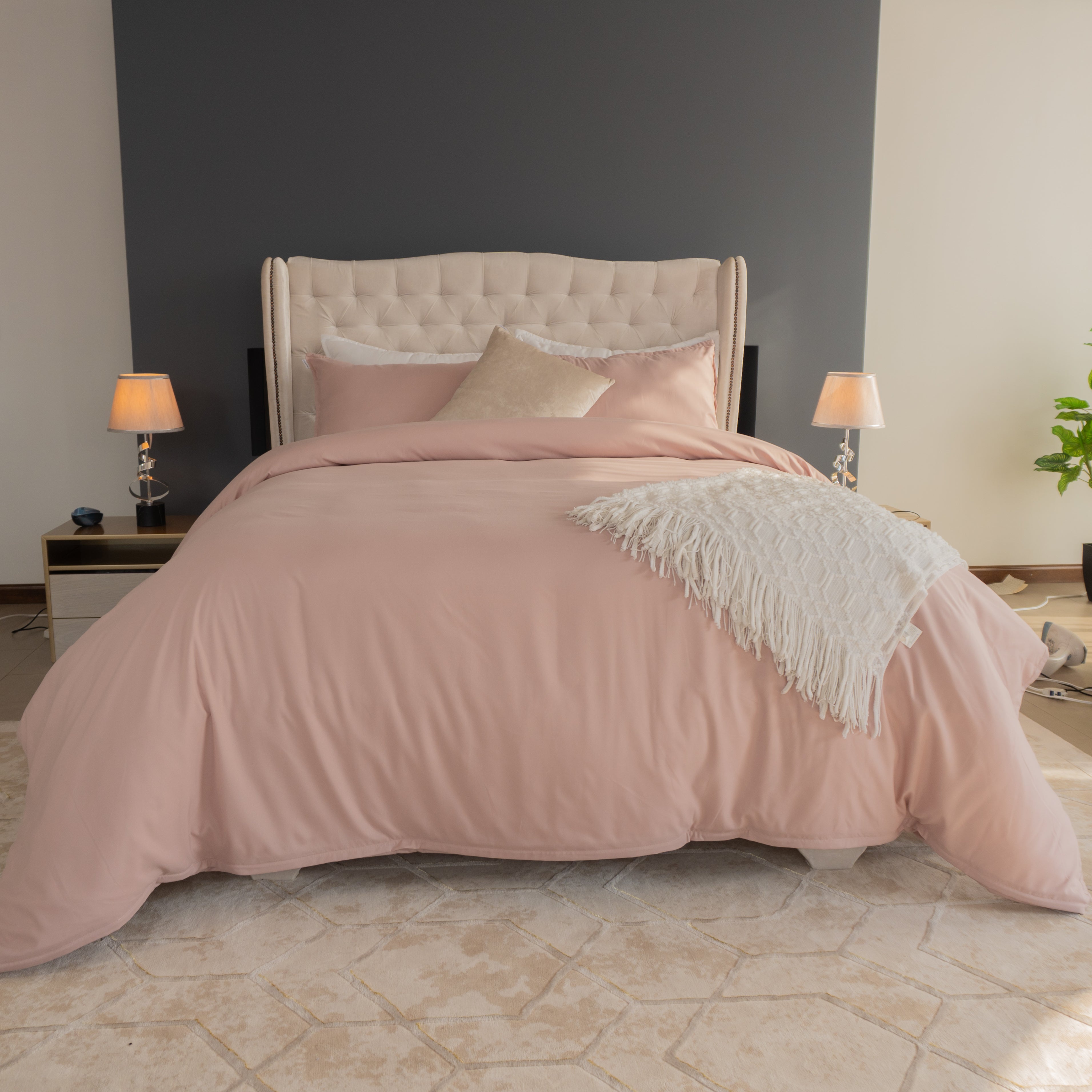 Duvet cover Amaranto- Coleccion Pastello