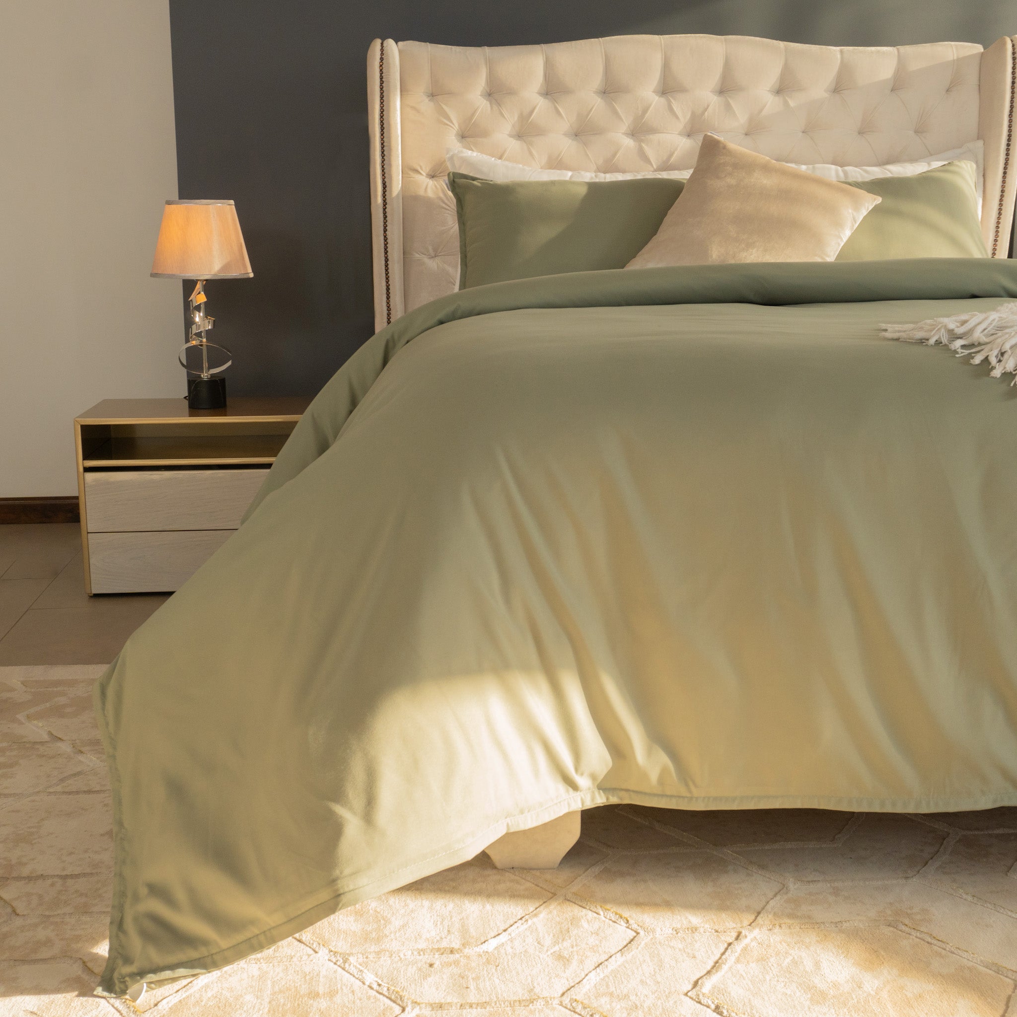 Duvet cover Salvia- Coleccion Pastello