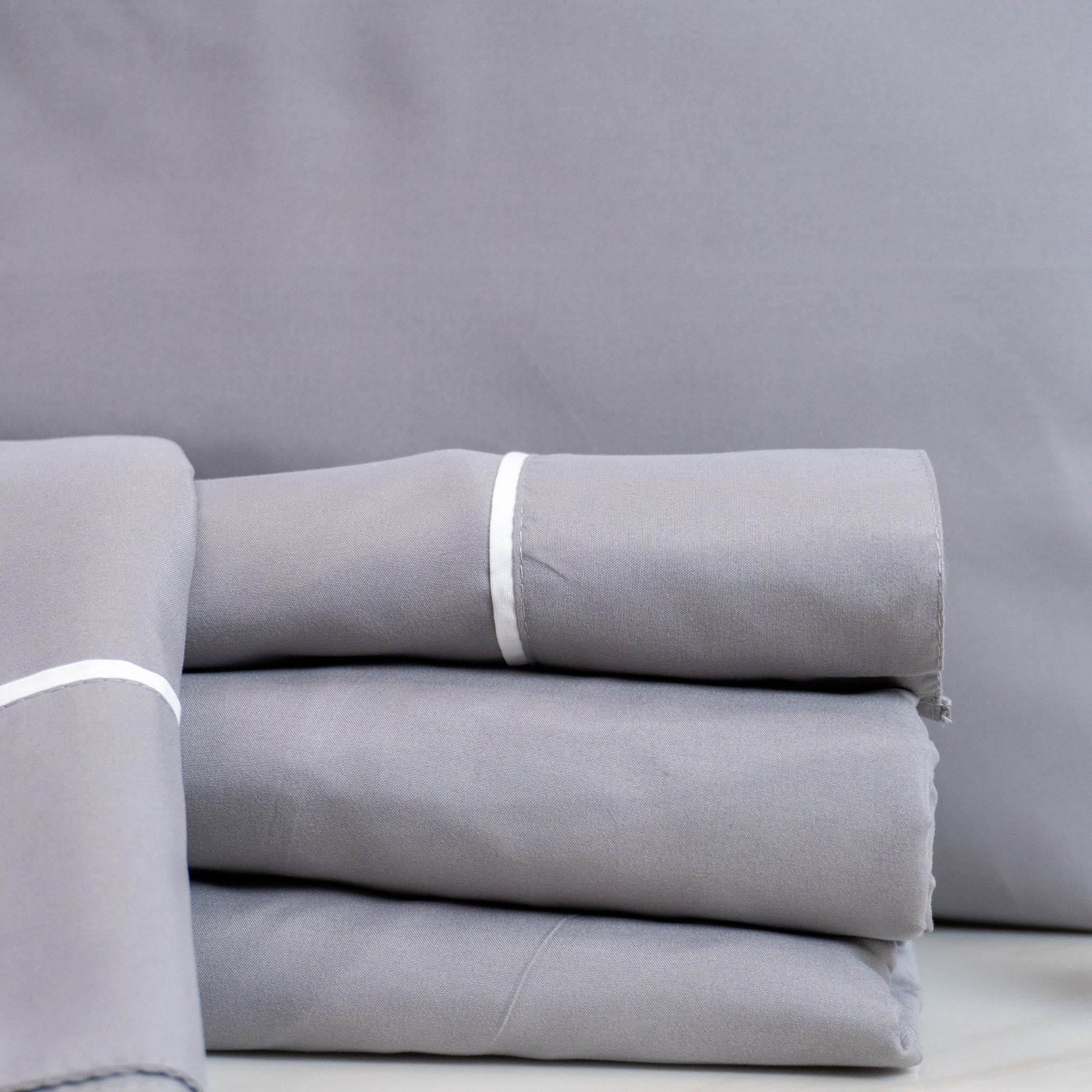 Juego de Sábanas London Grey - Colección Mare