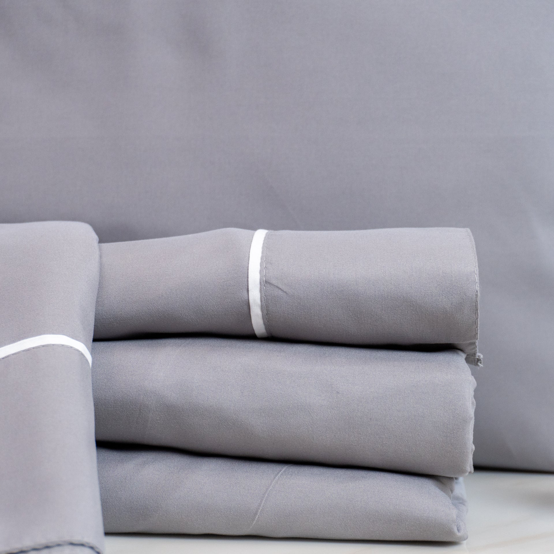 Juego de Sábanas London Grey - Colección Mare
