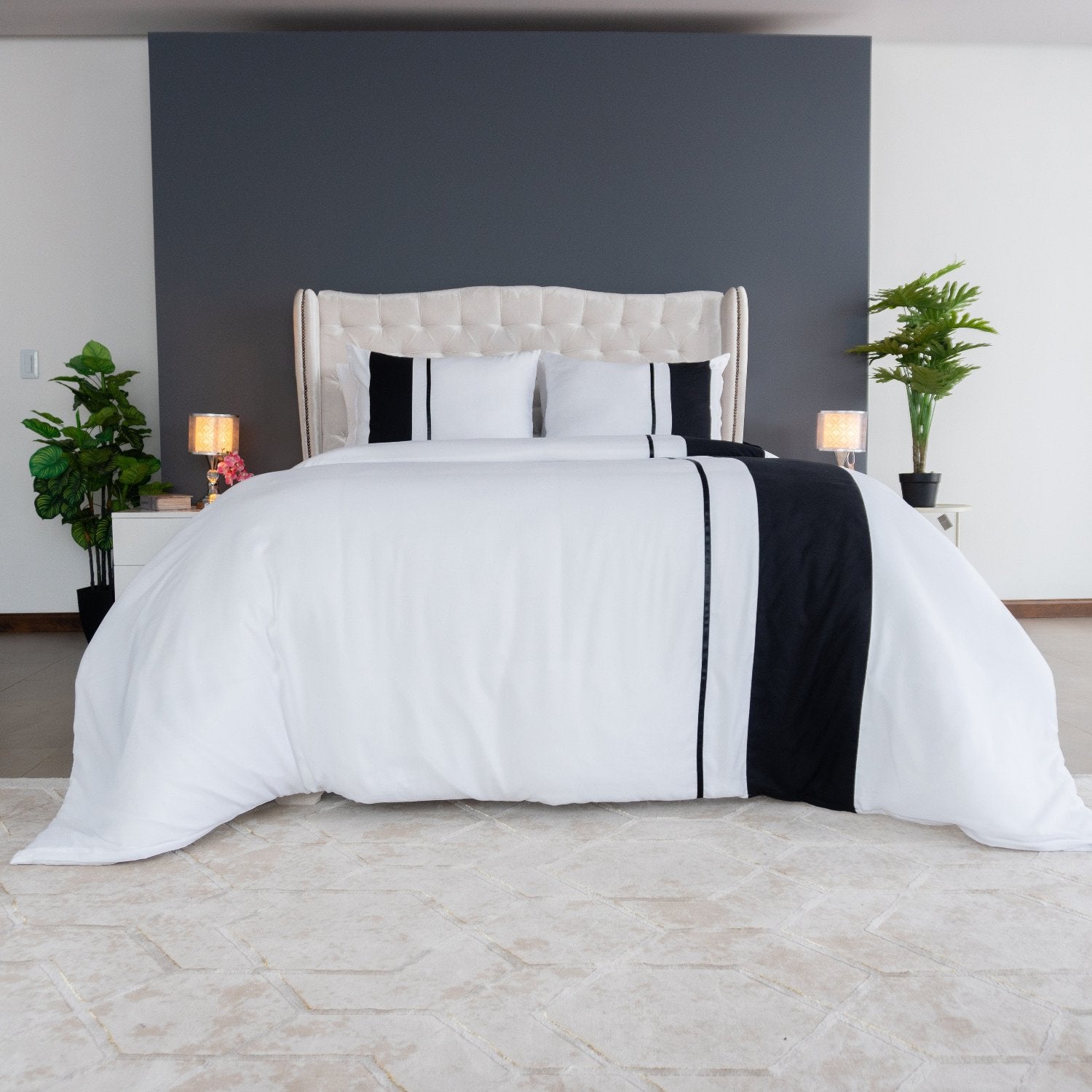 Set Duvet Cover Negro - Colección Speranza