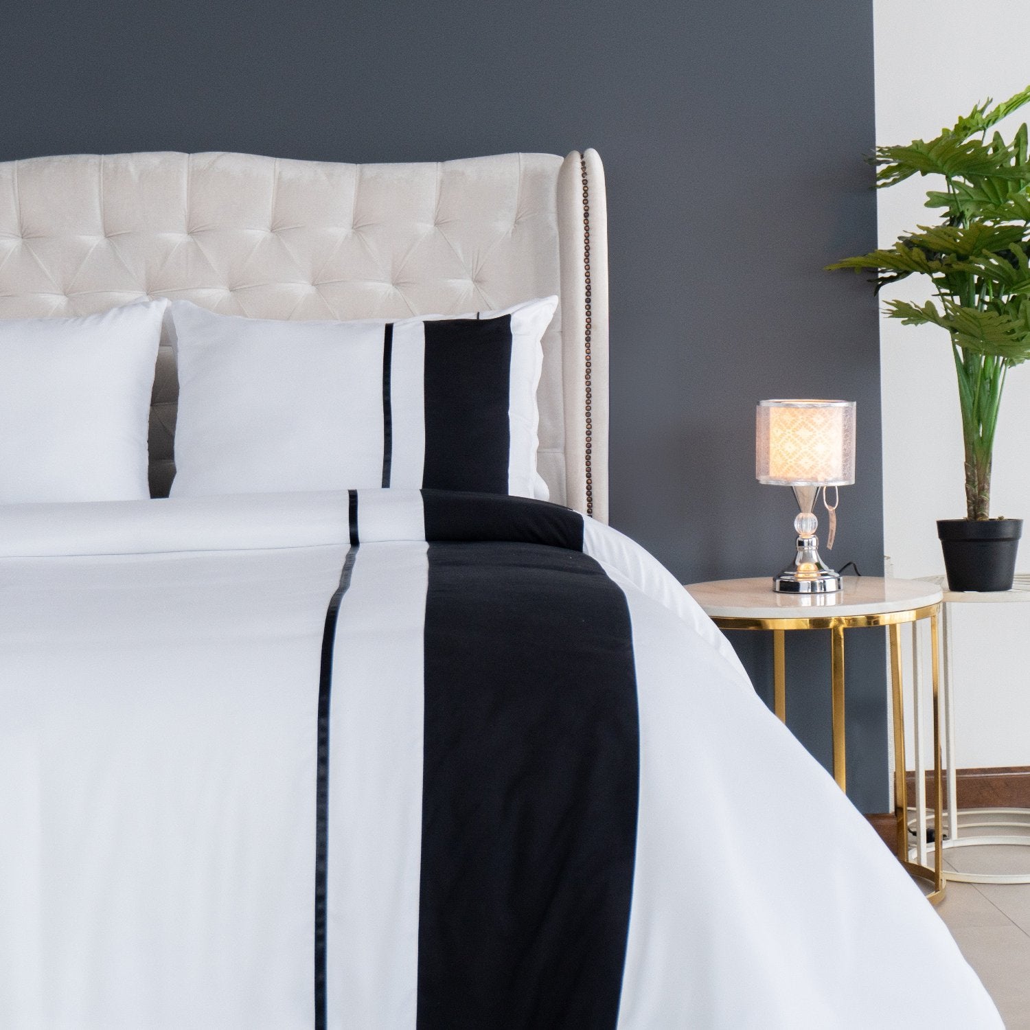 Set Duvet Cover Negro - Colección Speranza