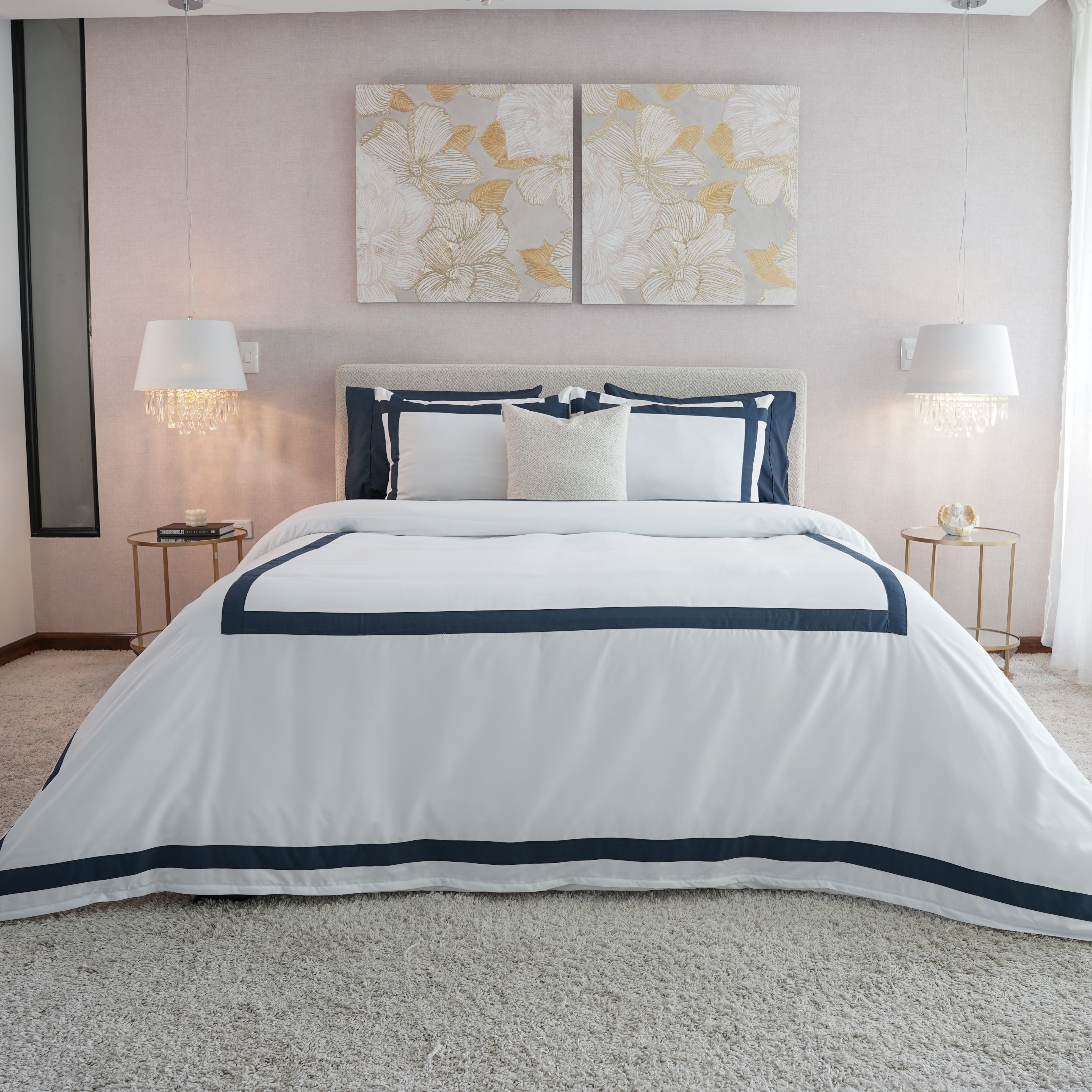 White duvet cover set - Speranza Collection