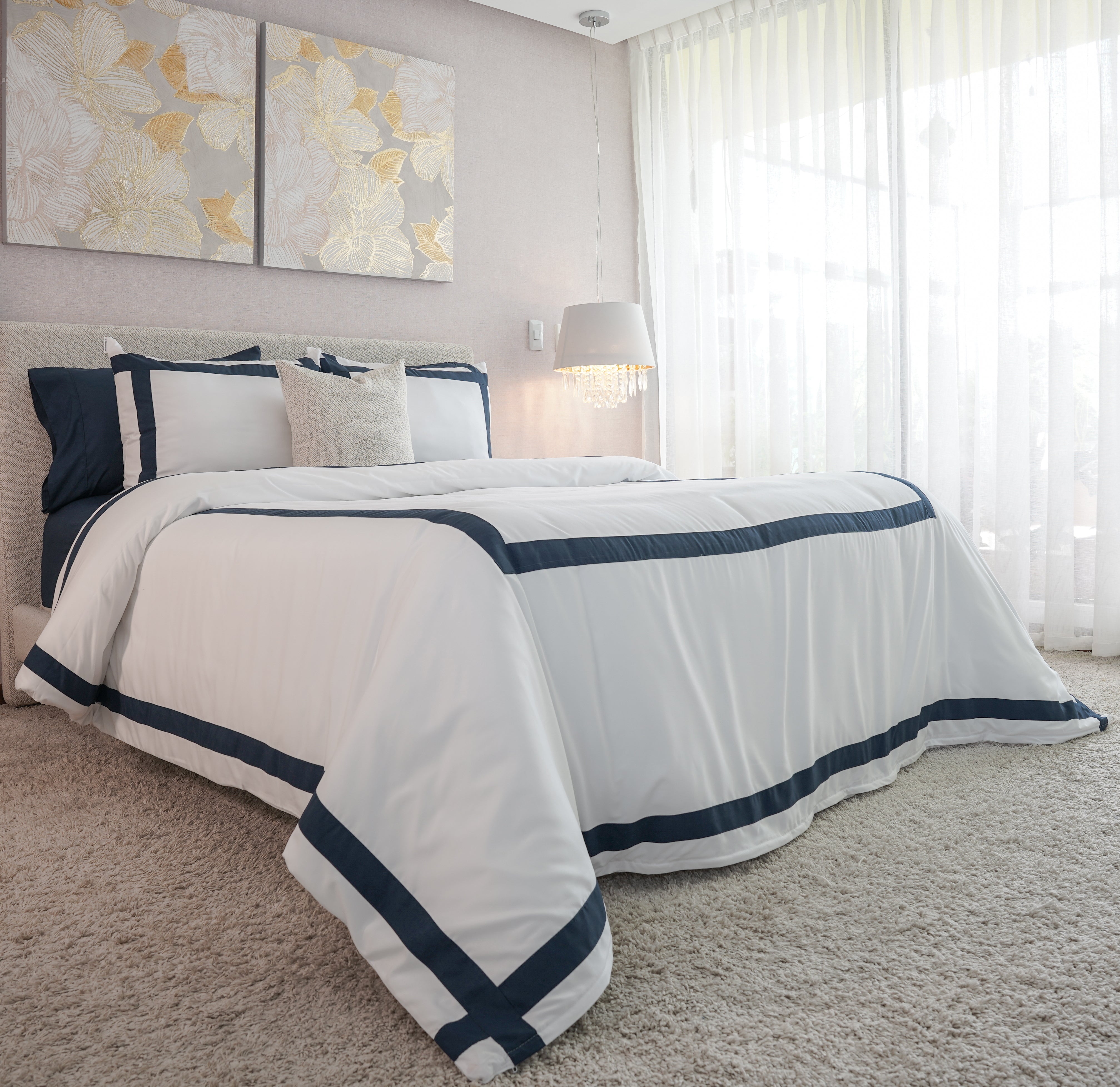 White duvet cover set - Speranza Collection