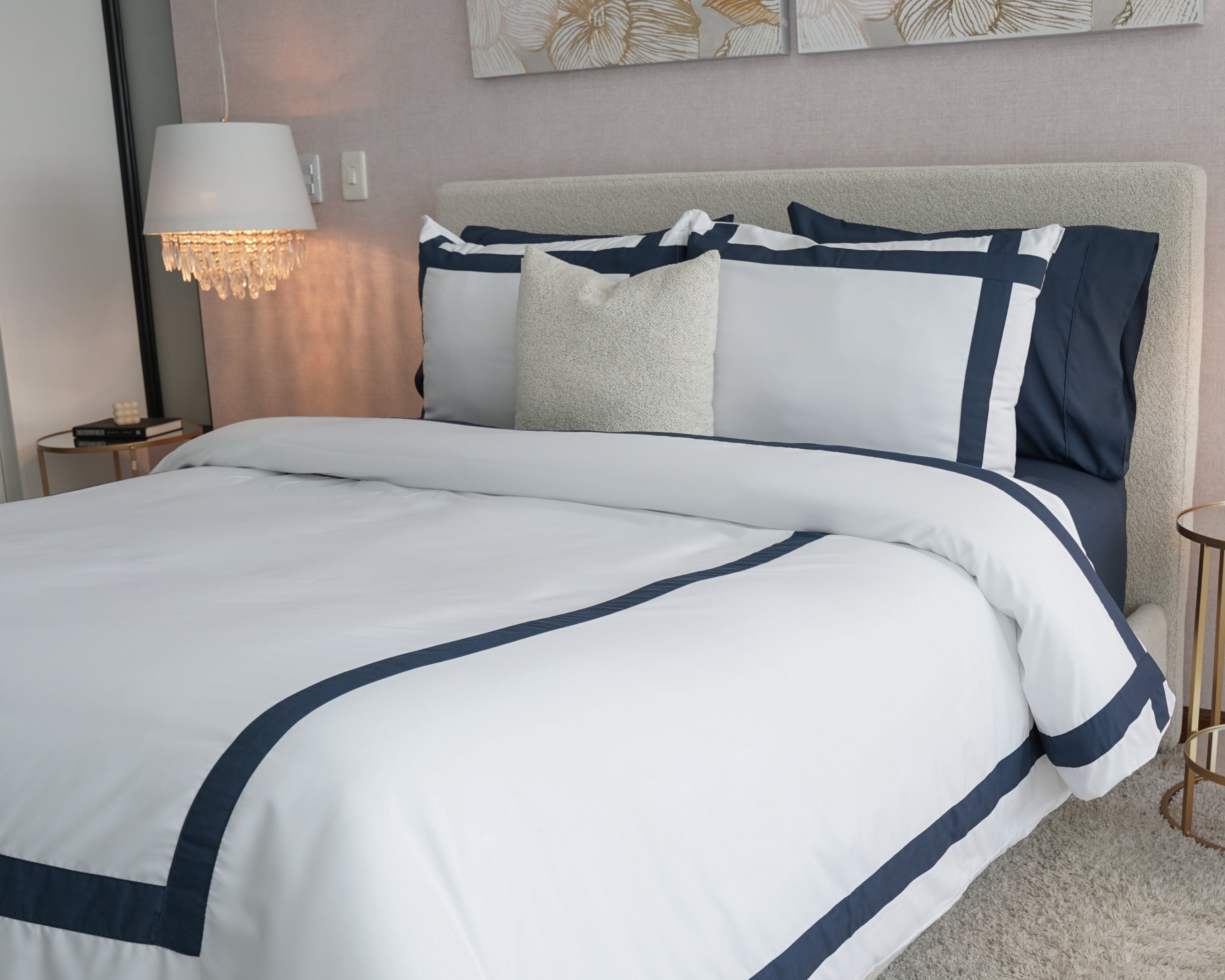 White duvet cover set - Speranza Collection