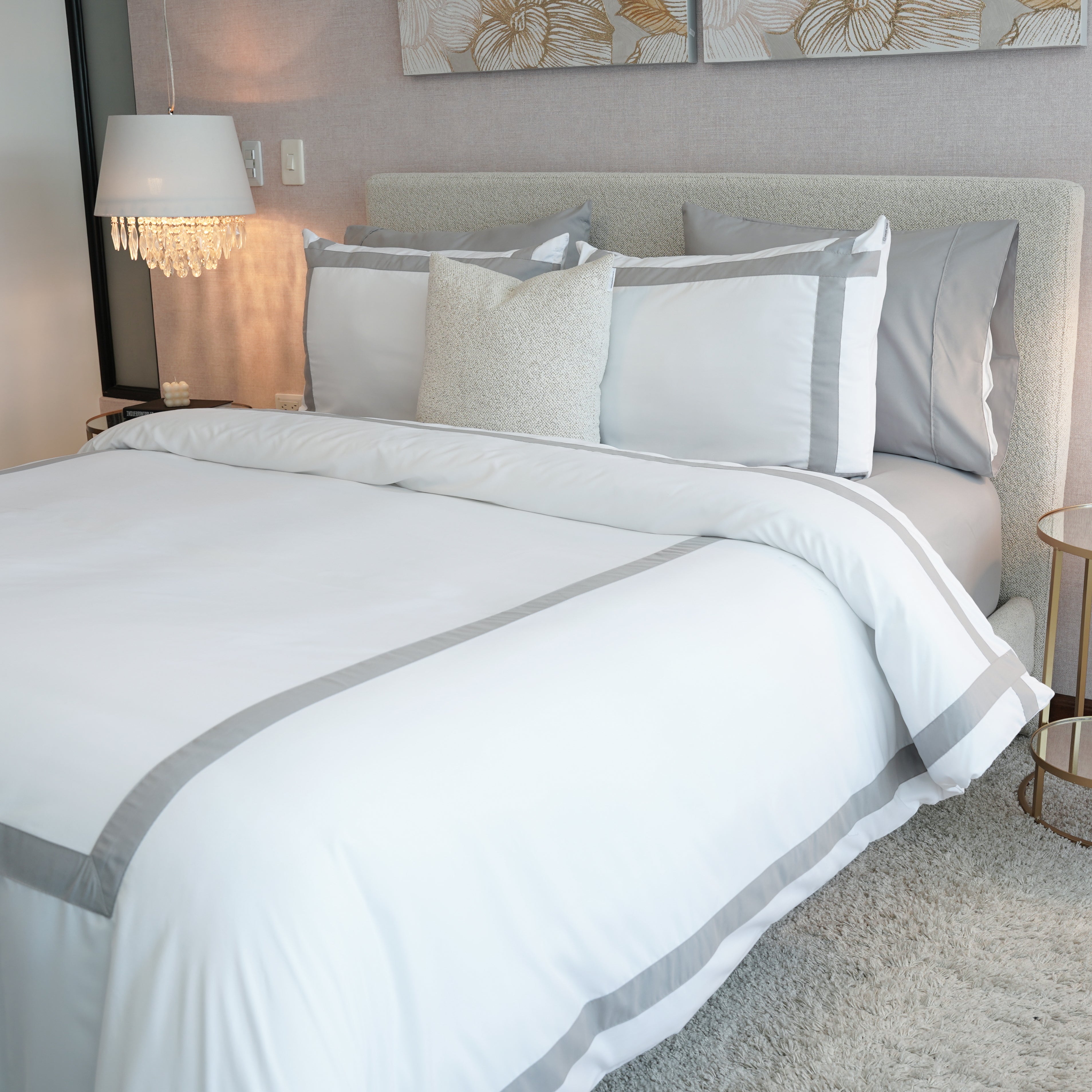 White duvet cover set - Speranza Collection