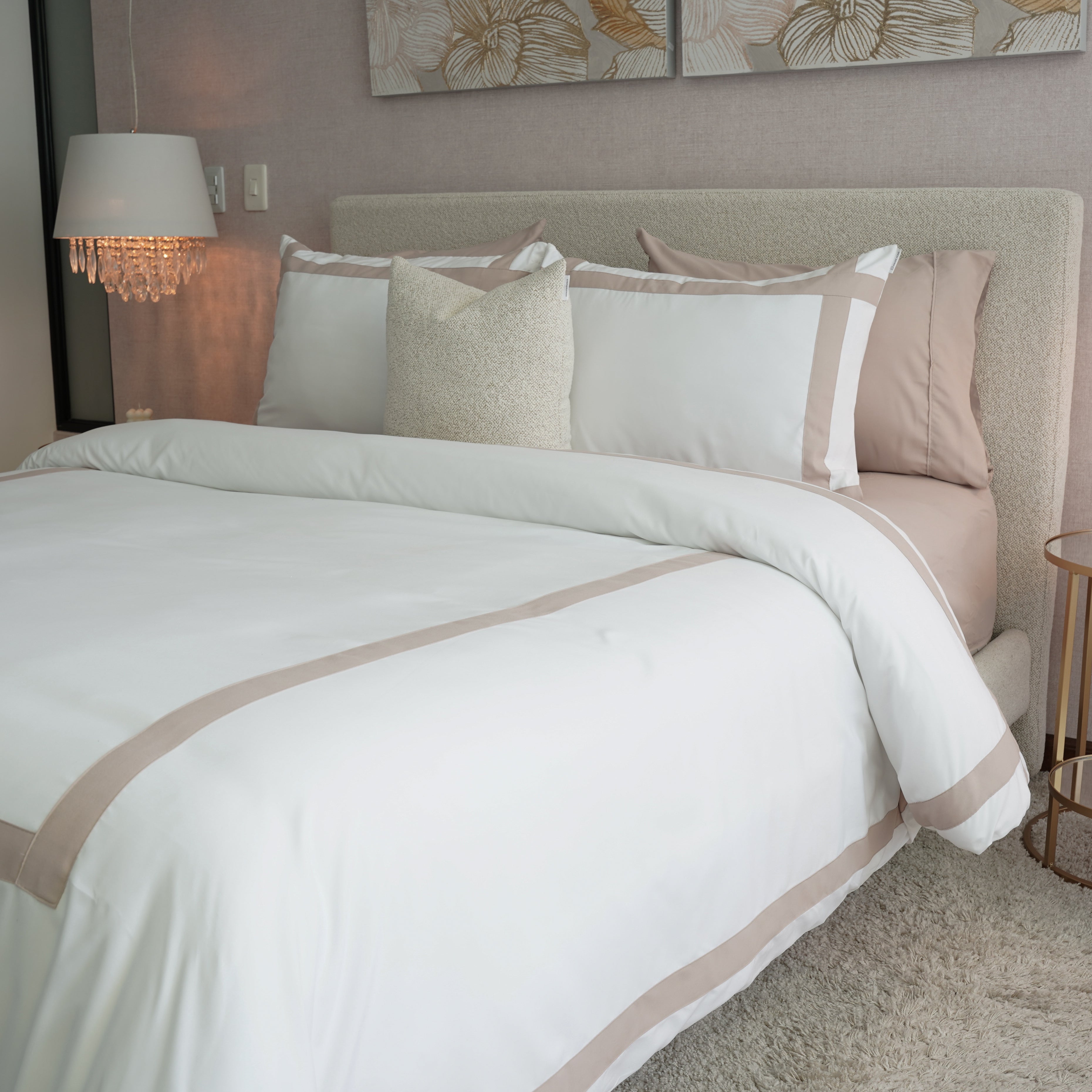 White duvet cover set - Speranza Collection
