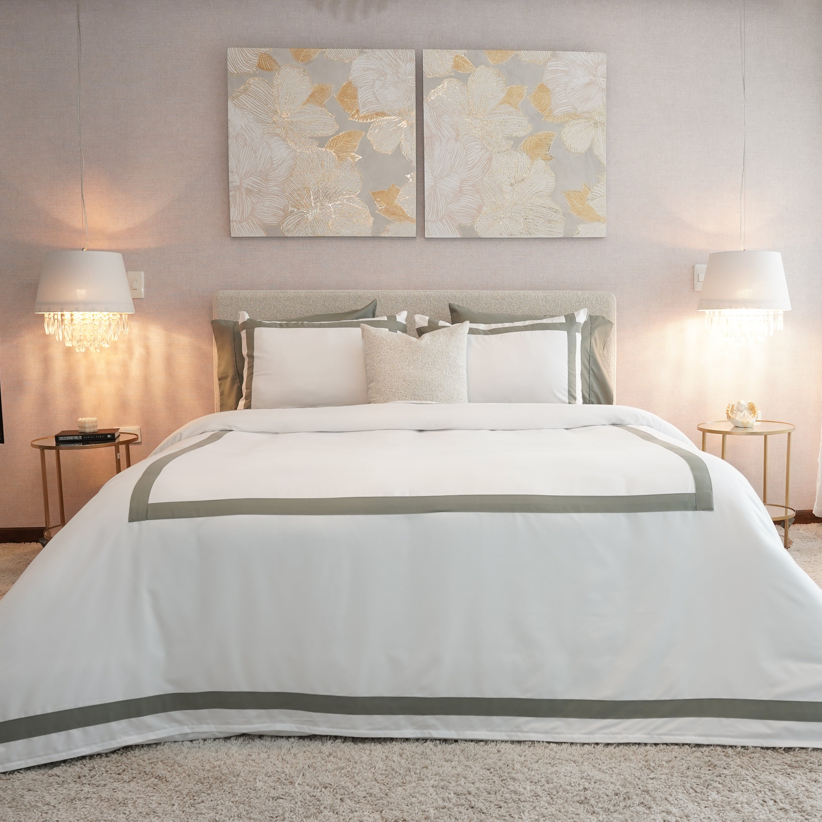 White duvet cover set - Speranza Collection
