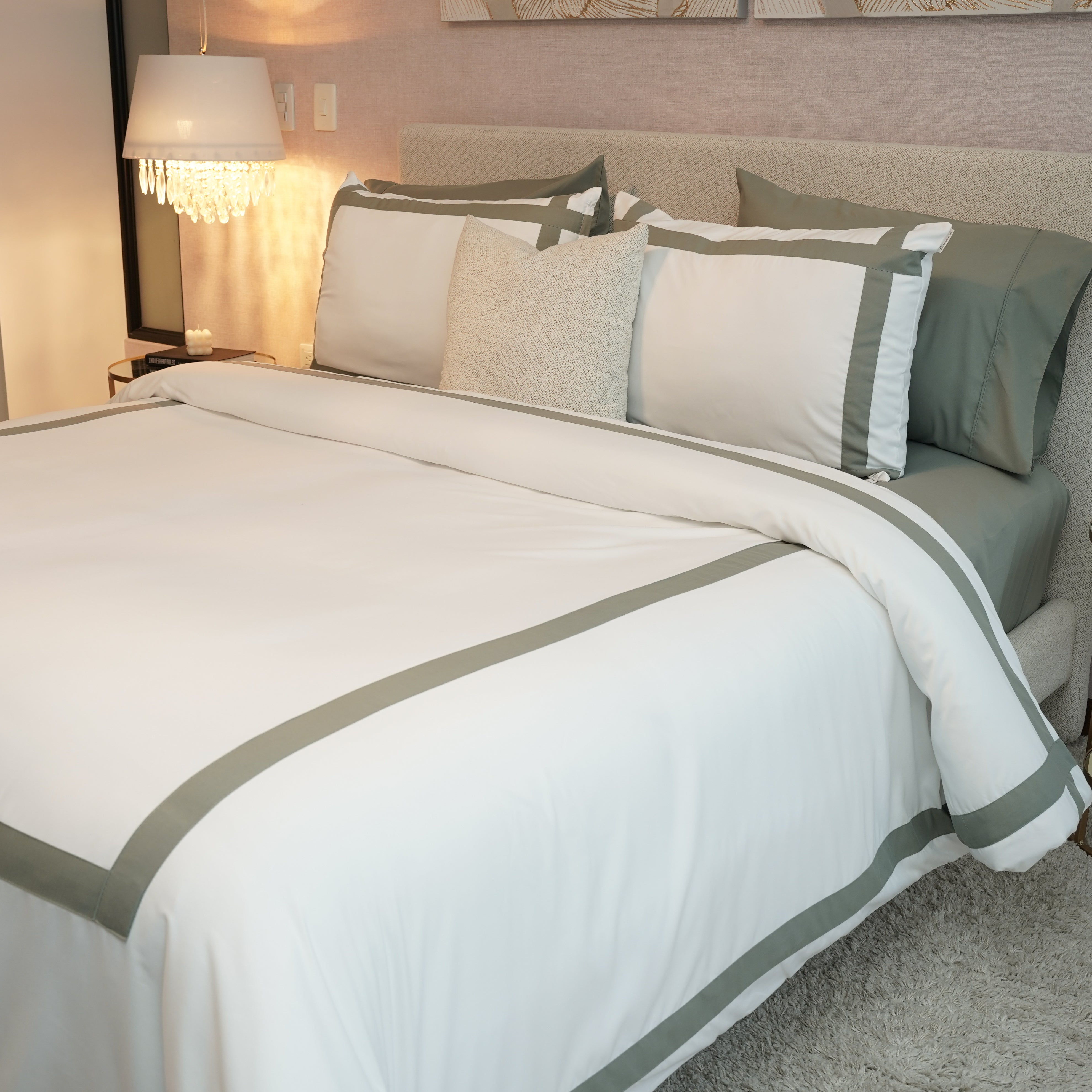 White duvet cover set - Speranza Collection