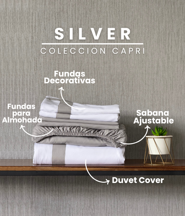 White duvet cover set - Speranza Collection