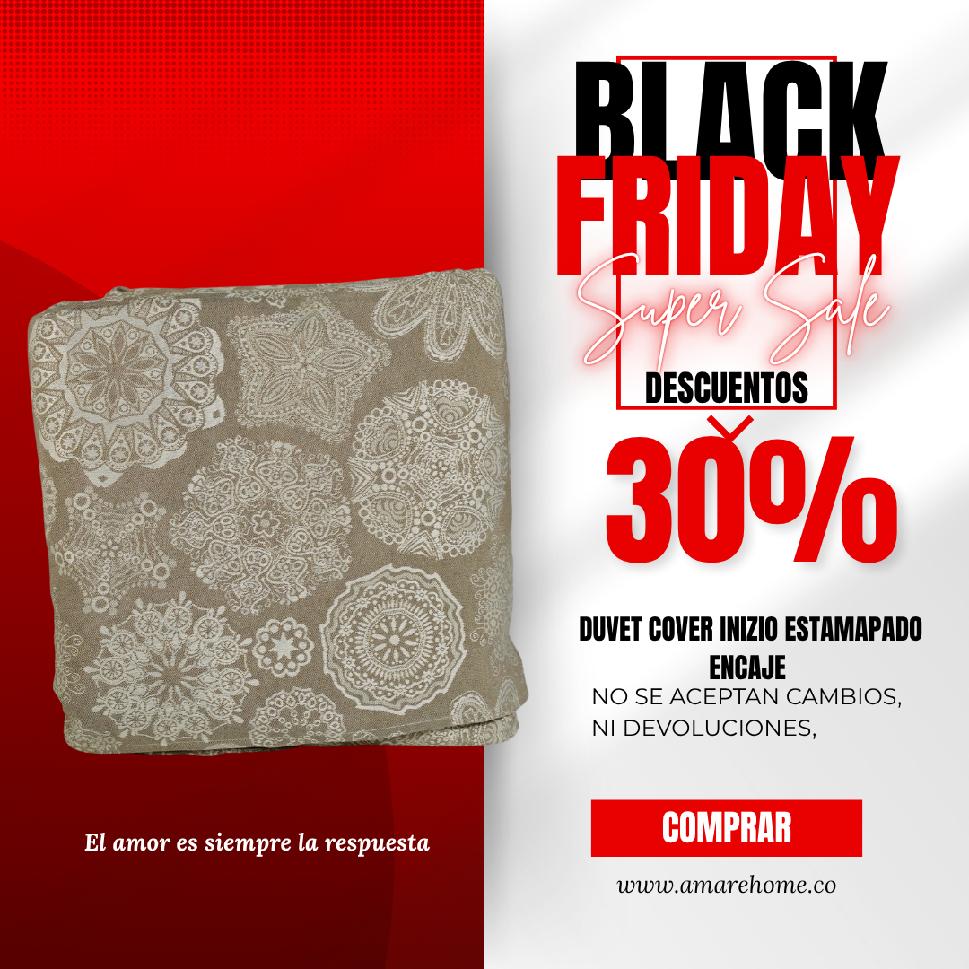 Duvet cover Estampado - Colección Inizio estampado encaje