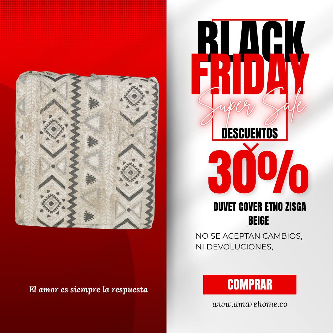 Outlet Cover ZigZag Beige - Colección Etno