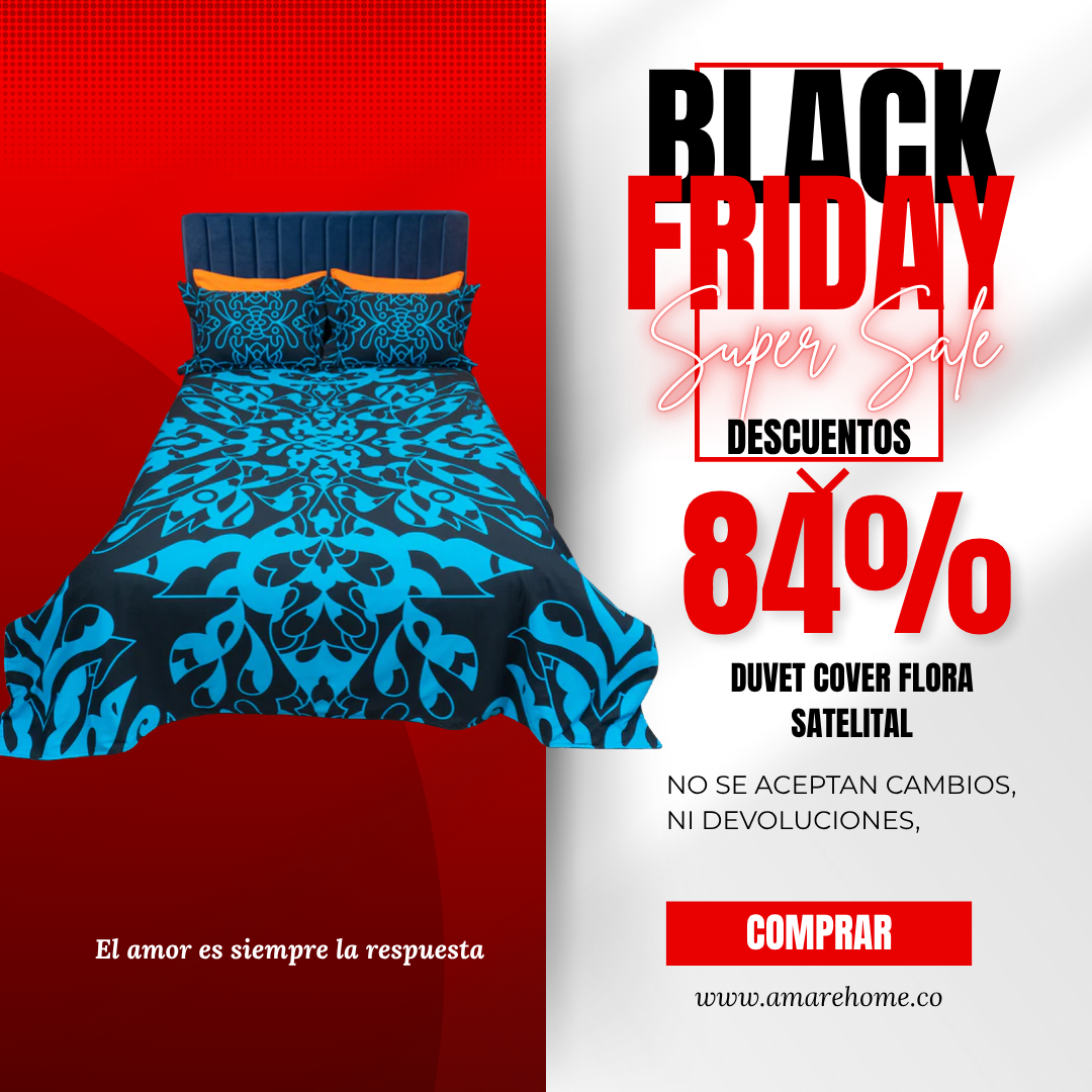 Duvet Cover Flora Satelital