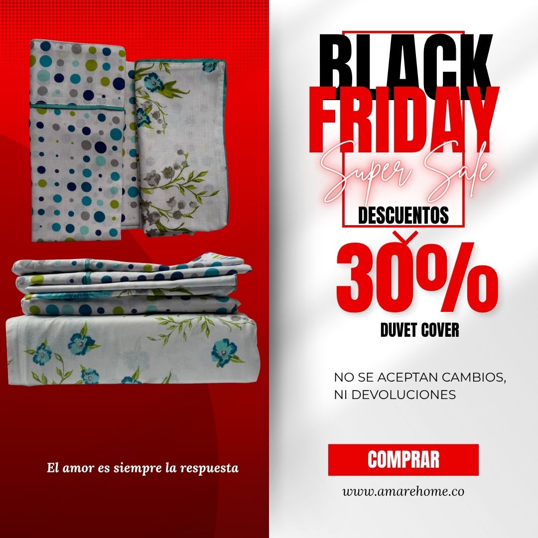 Outlet Set Cover Flor Turquesa