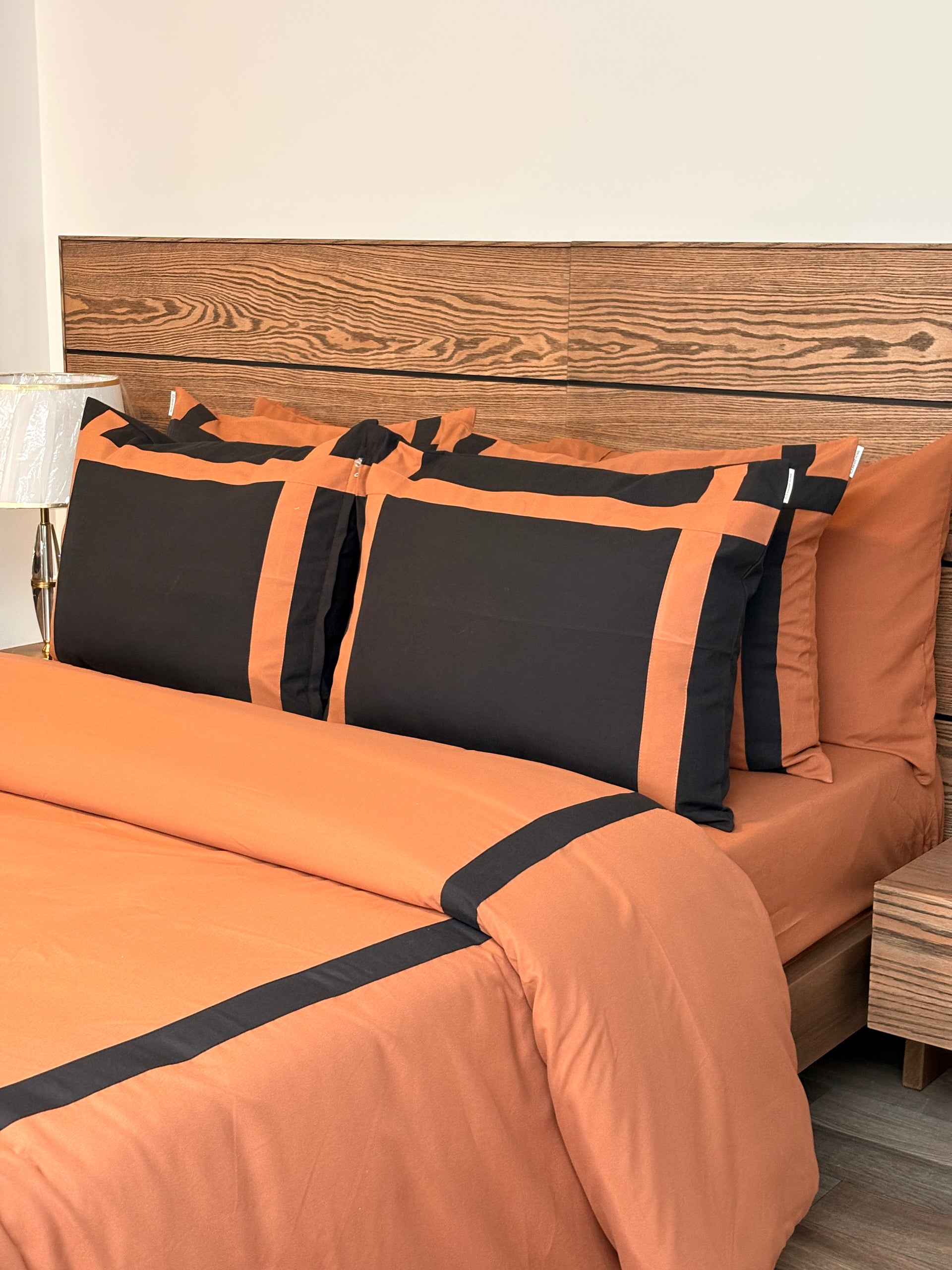 Set Duvet Cover Terracota - Colección Día y Noche