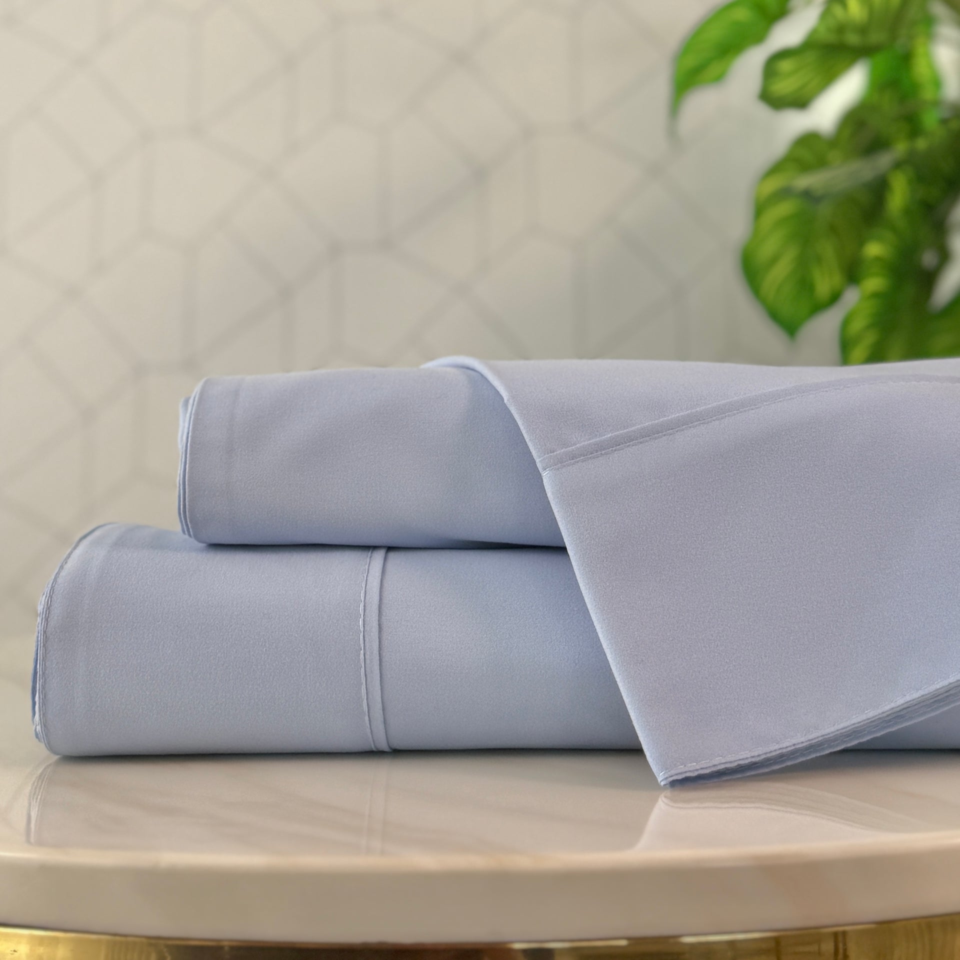 Juego de Sábanas Celeste - Colección Pastello