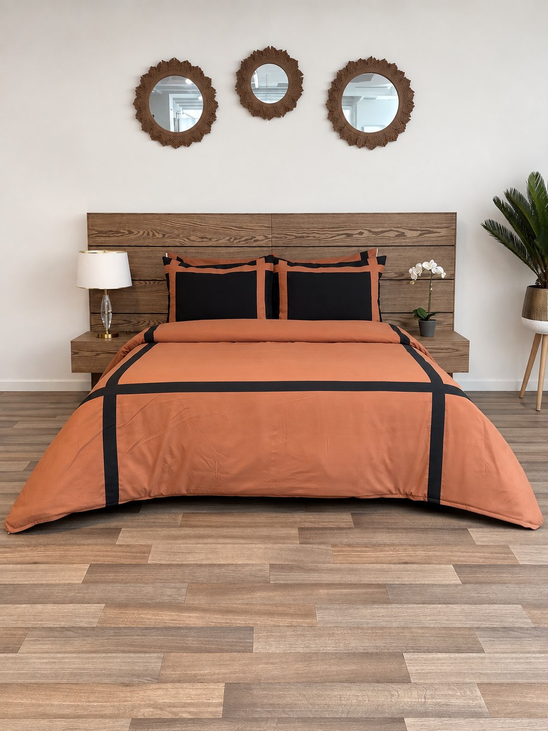 Set Duvet Cover Terracota - Colección Día y Noche
