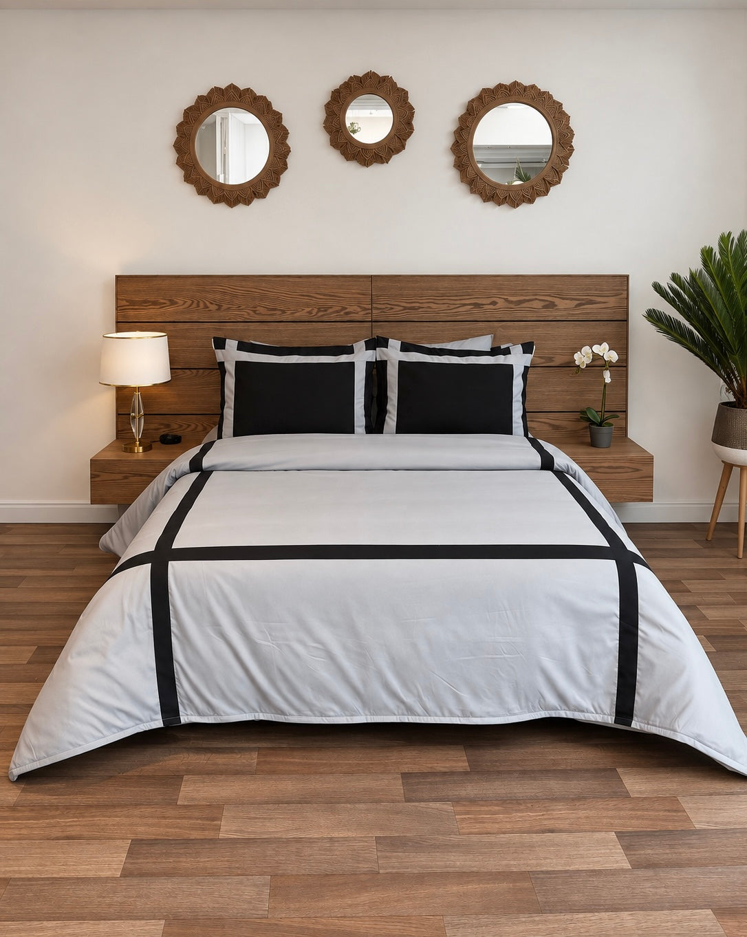 Set Duvet Cover Grey - Colección Día y Noche