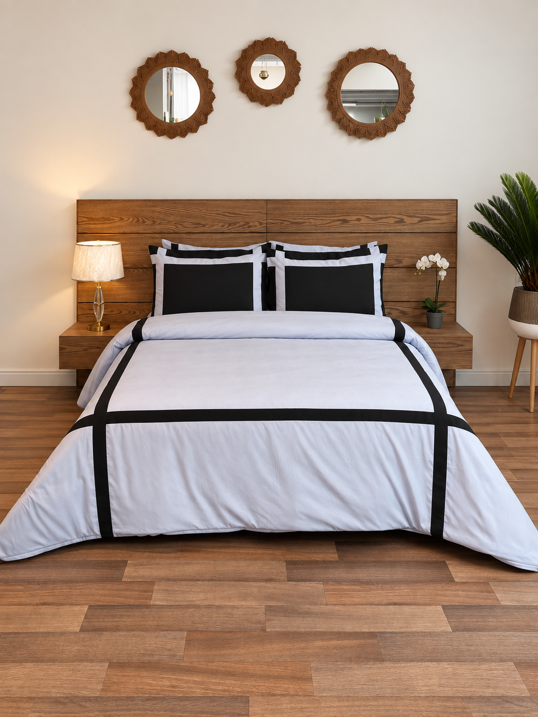 Set Duvet Cover Celeste - Colección Día y Noche