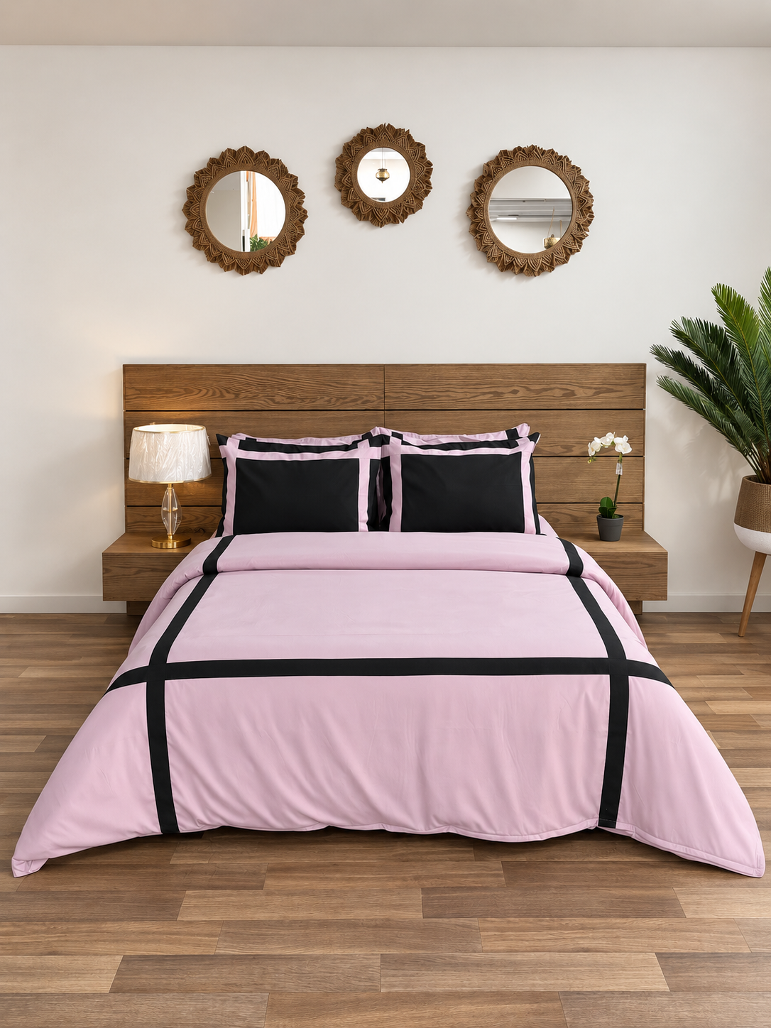 Set Duvet Cover Malva - Colección Día y Noche