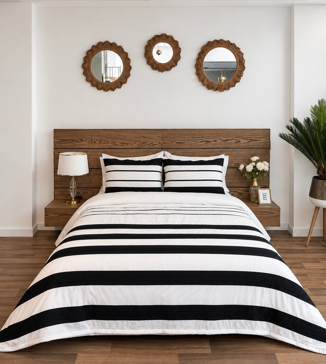 Set Duvet Cover  Black - Armonia