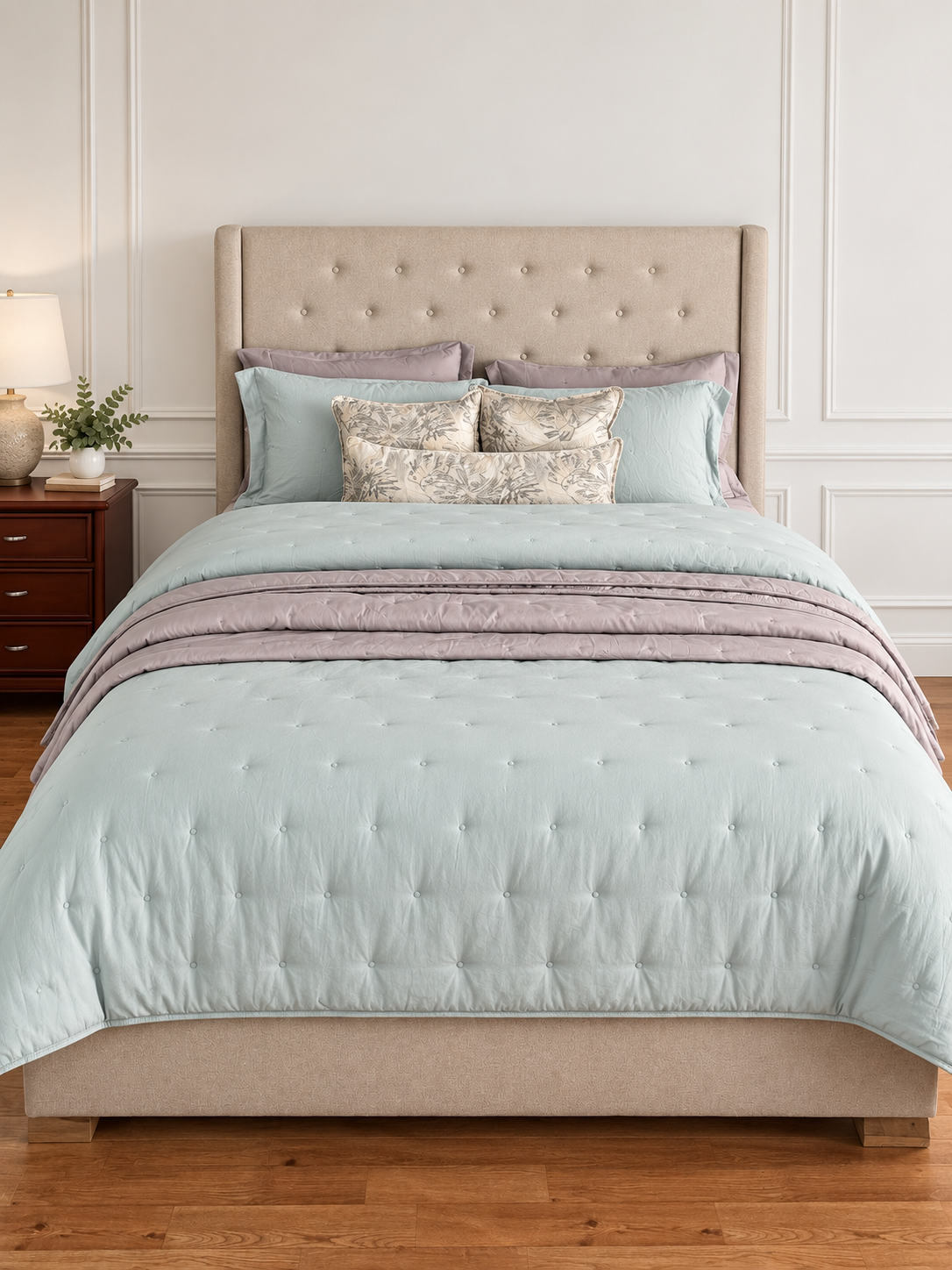 Colcha Luxury  - Celeste