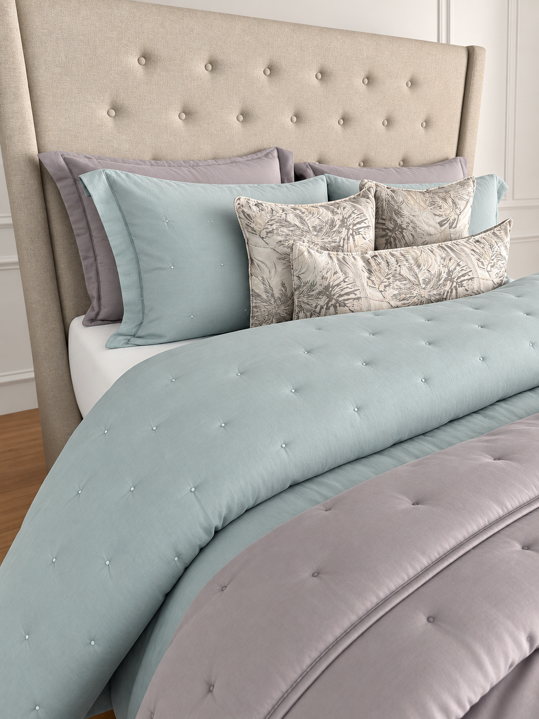 Colcha Luxury  - Celeste