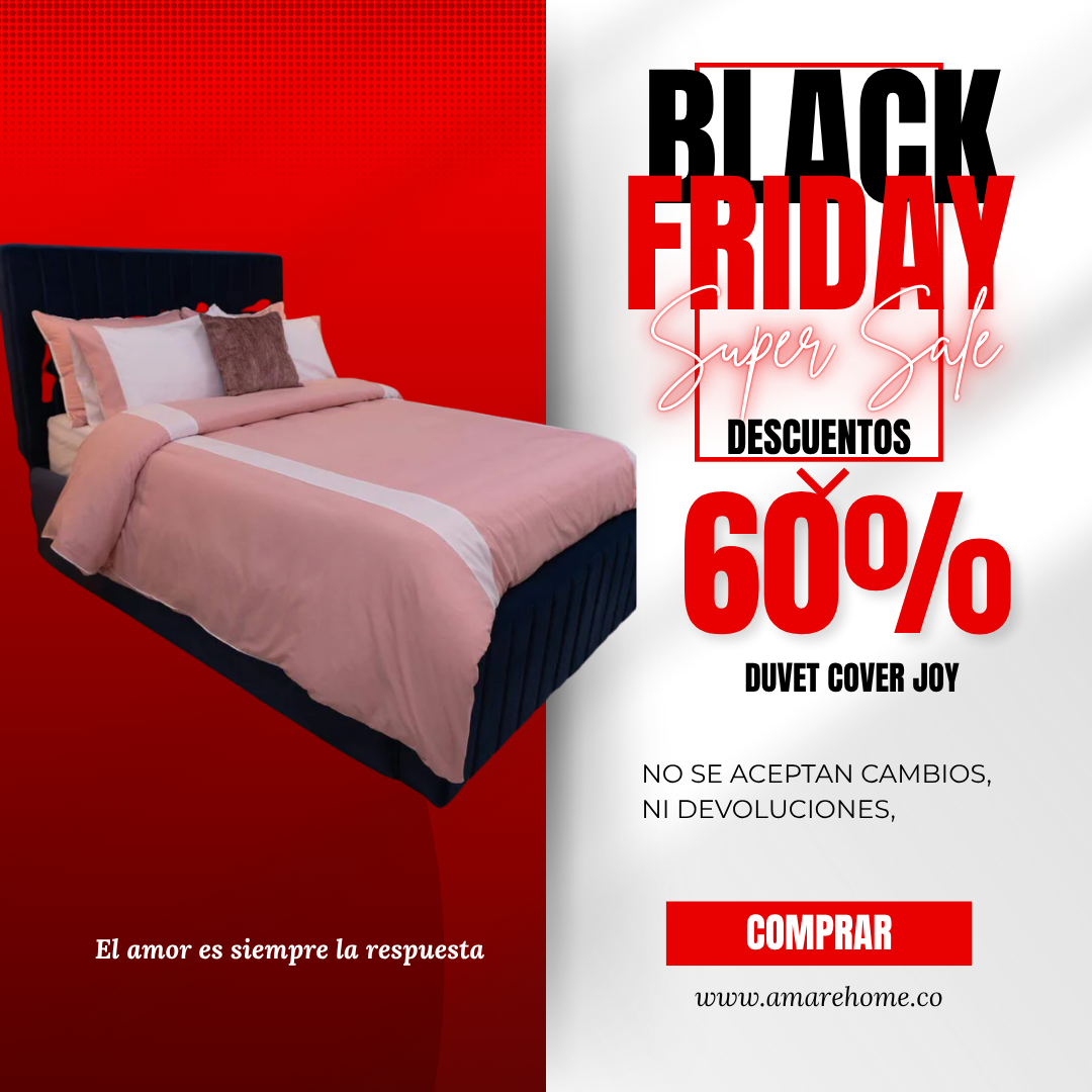 Outlet Duvet Cover Pink - Colección Joy